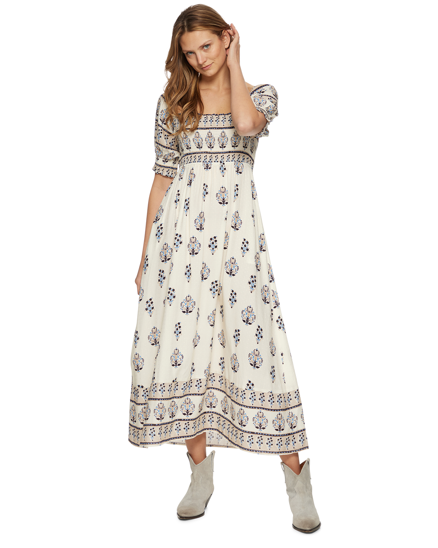 SUMMERTOWN MIDI DRESS