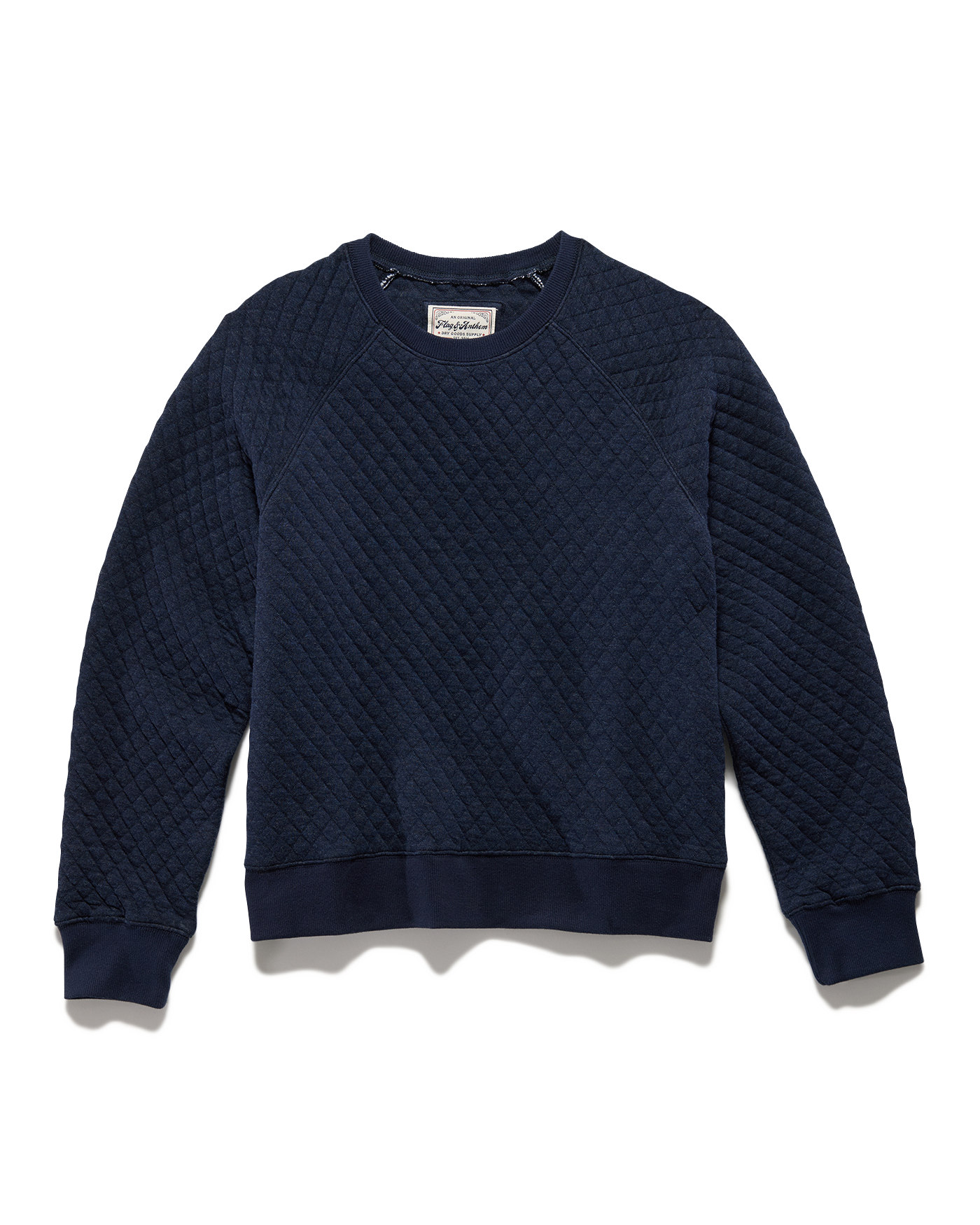 WOODLAWN QUILTED CREWNECK
