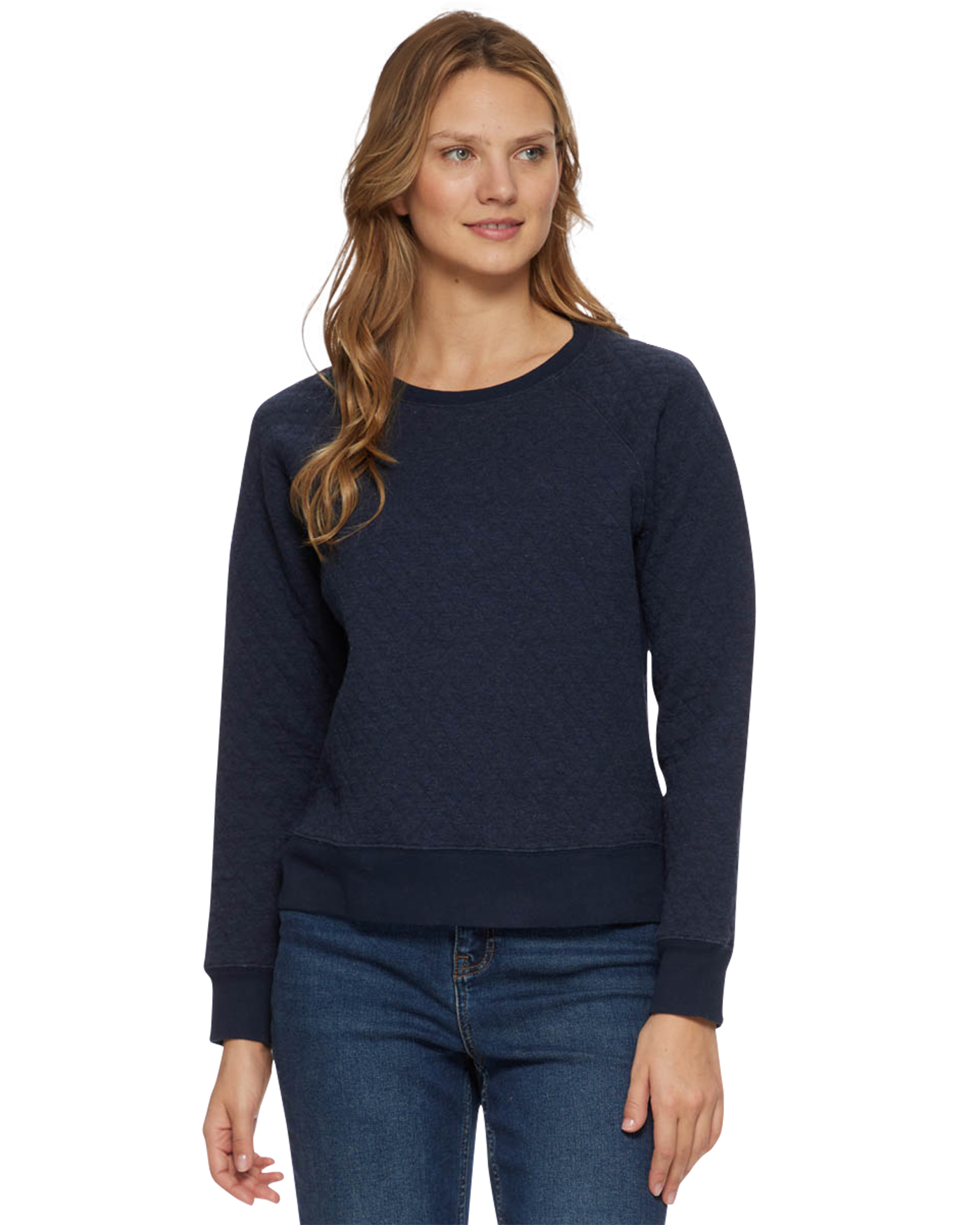 WOODLAWN QUILTED CREWNECK