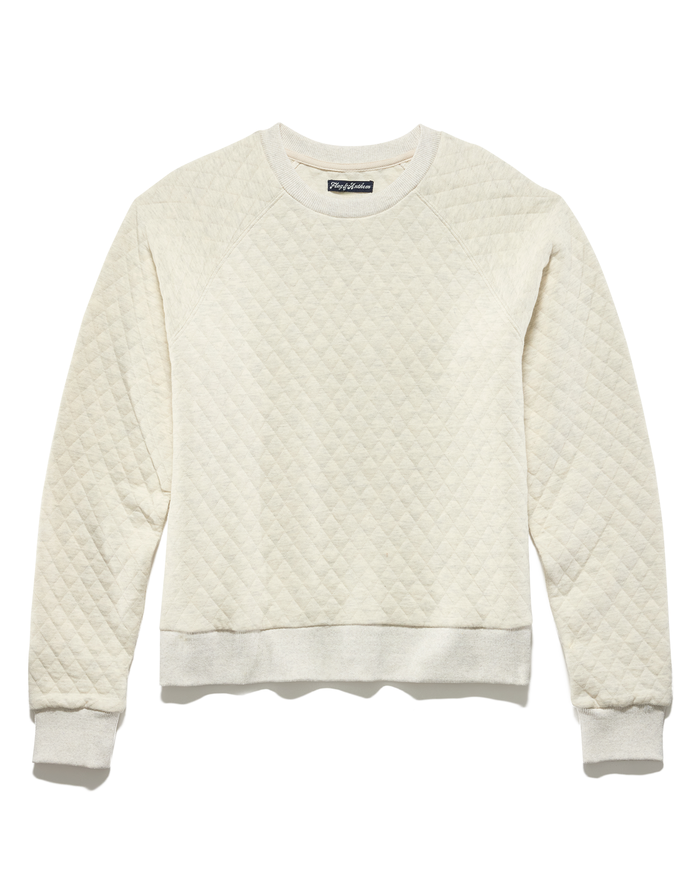 WOODLAWN QUILTED CREWNECK