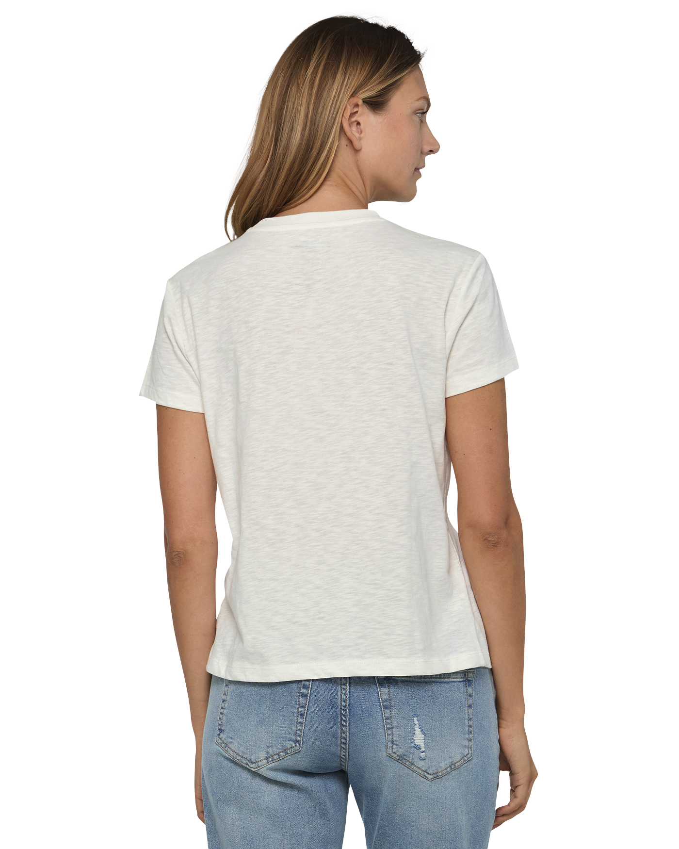 JUST ROLL WITH IT SLUB TEE