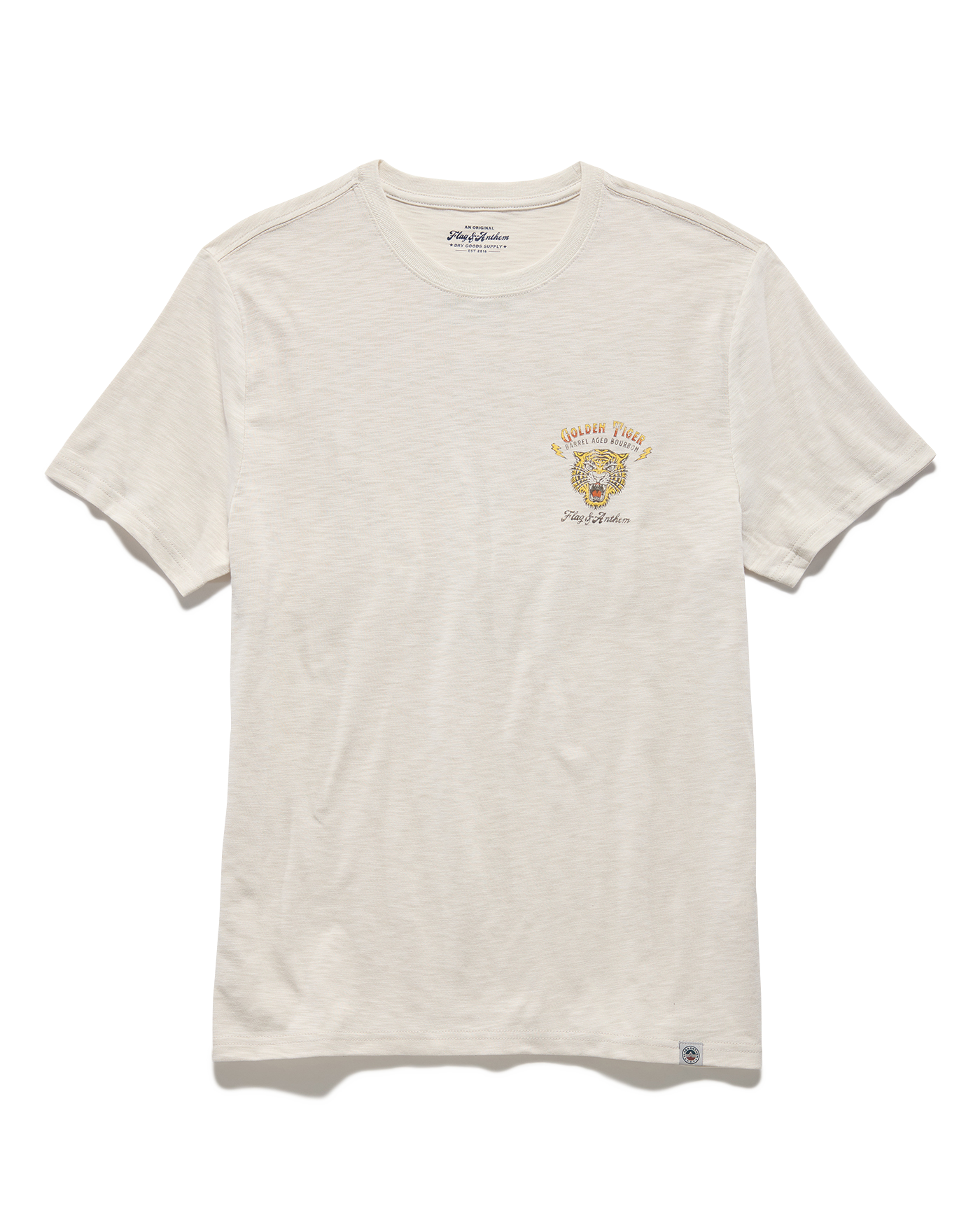 GOLDEN TIGER SLUB TEE
