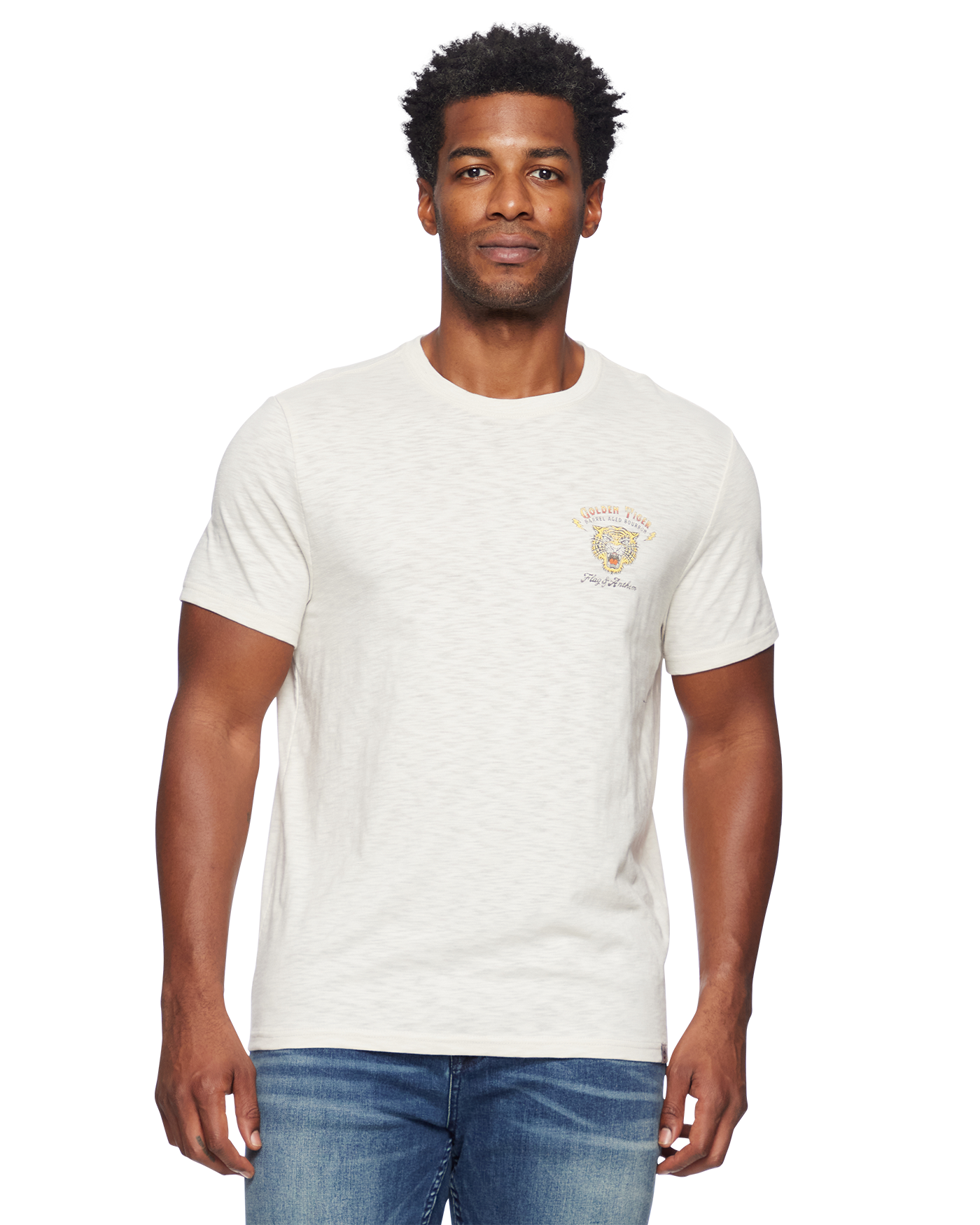 GOLDEN TIGER SLUB TEE