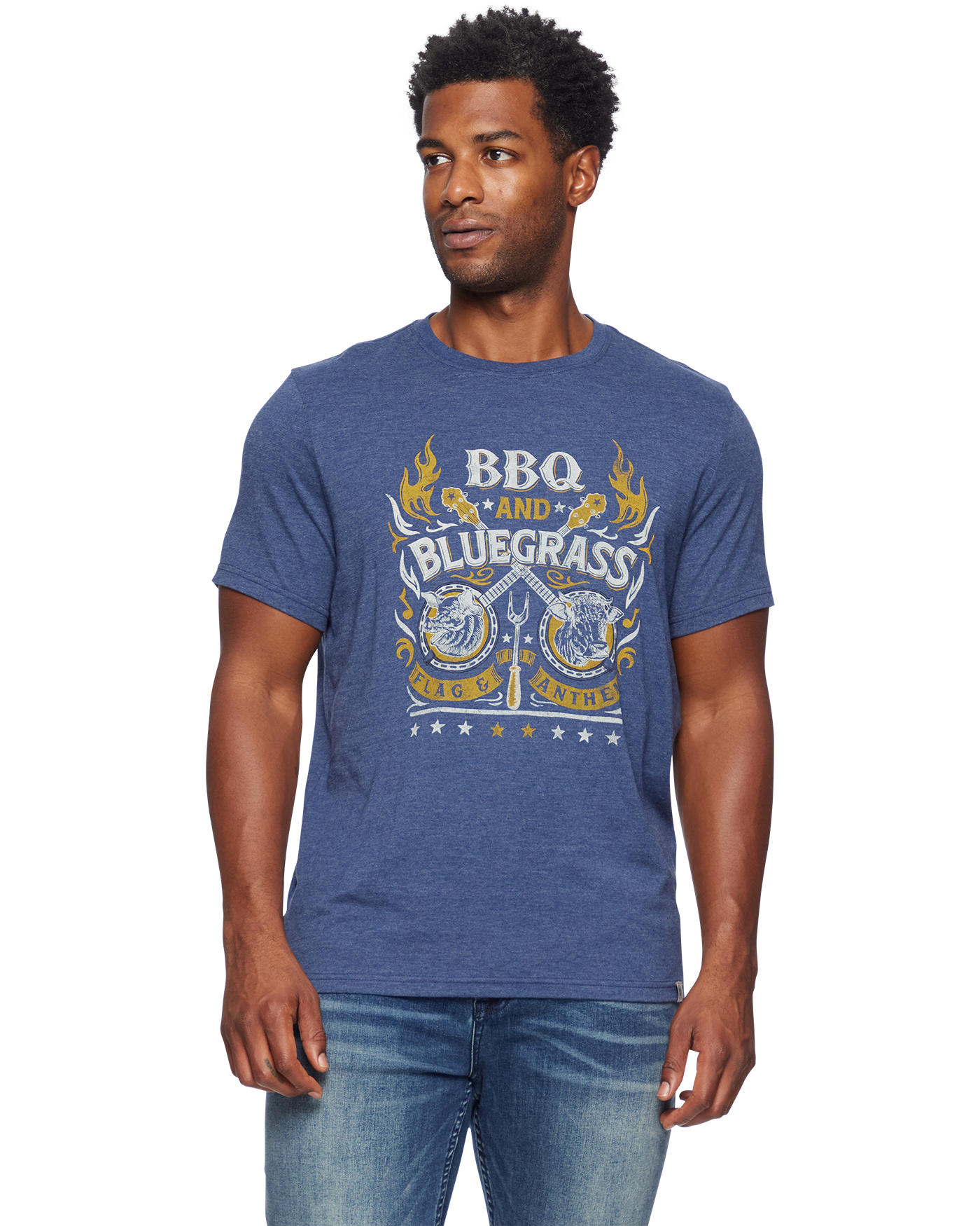 BBQ AND BLUEGRASS TEE