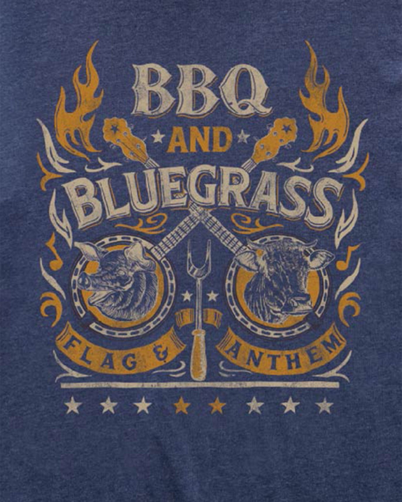 BBQ AND BLUEGRASS TEE