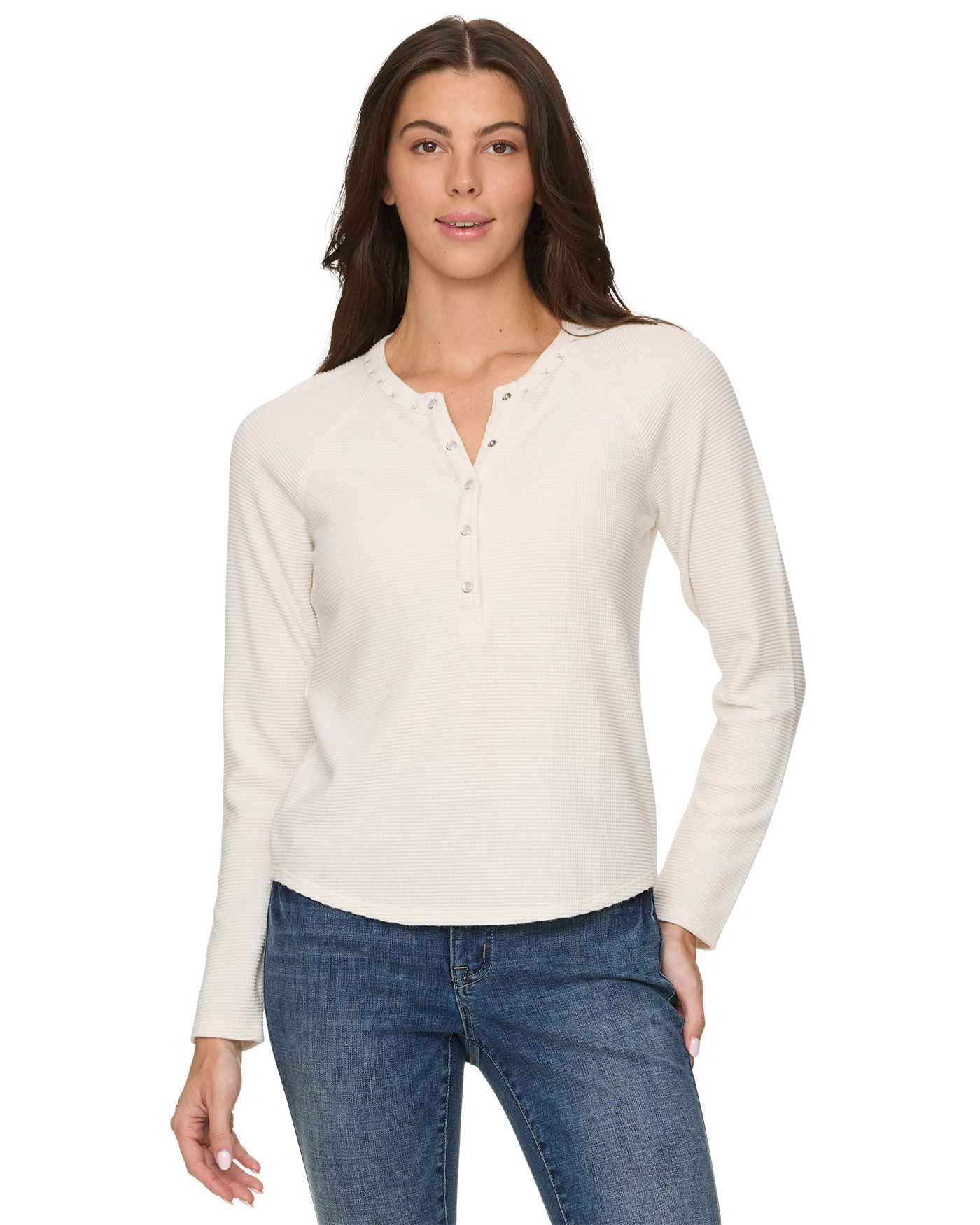 CAMBRIA WAFFLE HENLEY