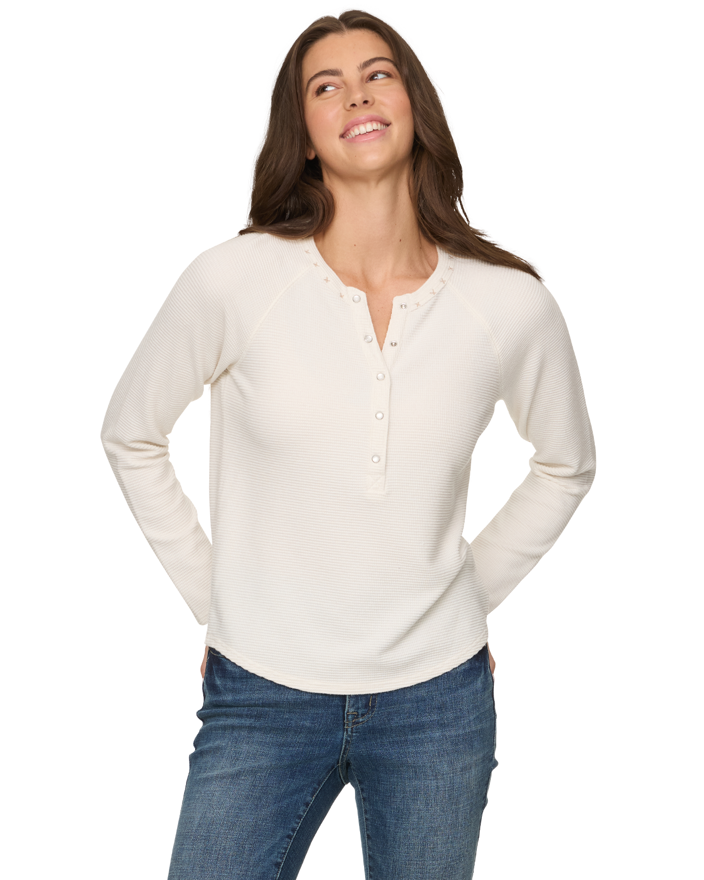 CAMBRIA WAFFLE HENLEY