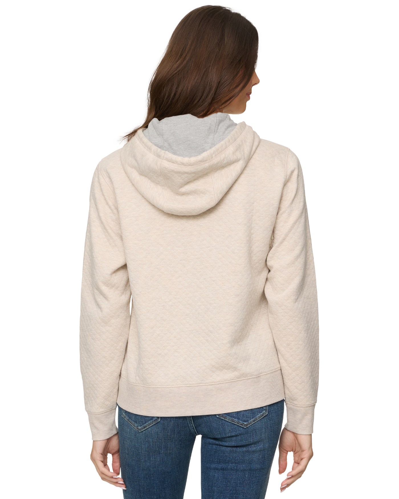 WOMEN'S BRADNER SUPER-SOFT QUILTED HOODIE