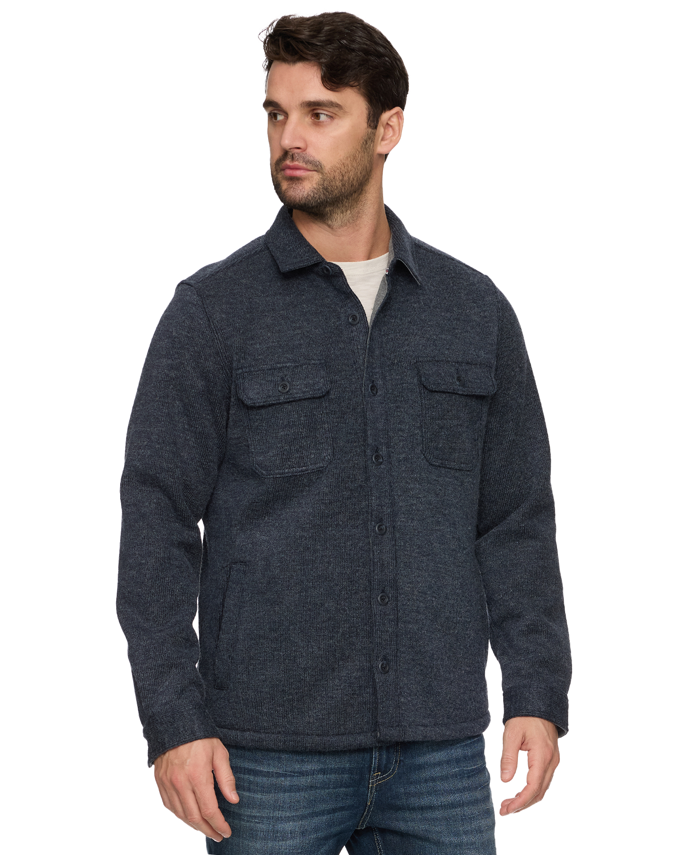 MASON FLEECE-LINED SHIRT JACKET