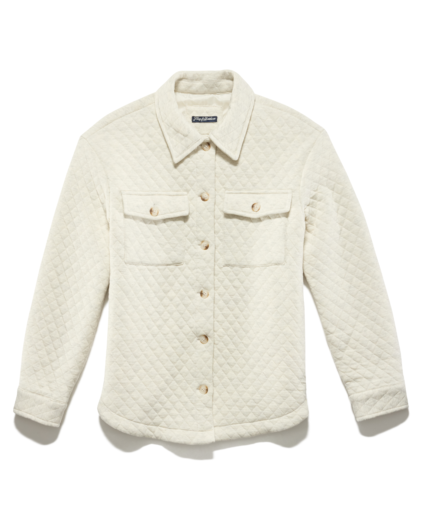 ELIZABETH QUILTED KNIT SHACKET