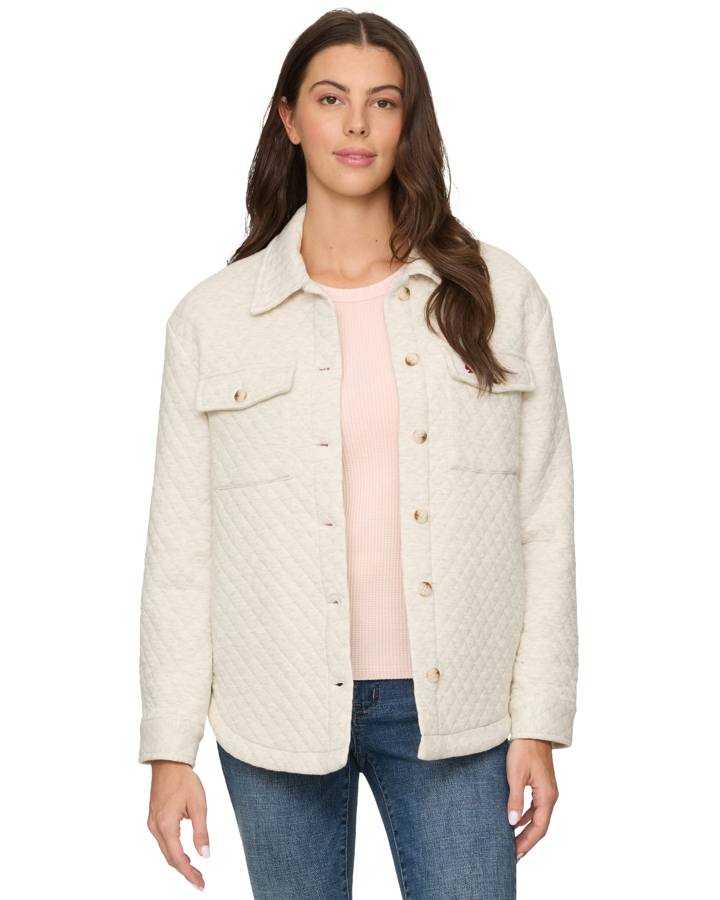 INDIANA ELIZABETH QUILTED KNIT SHACKET
