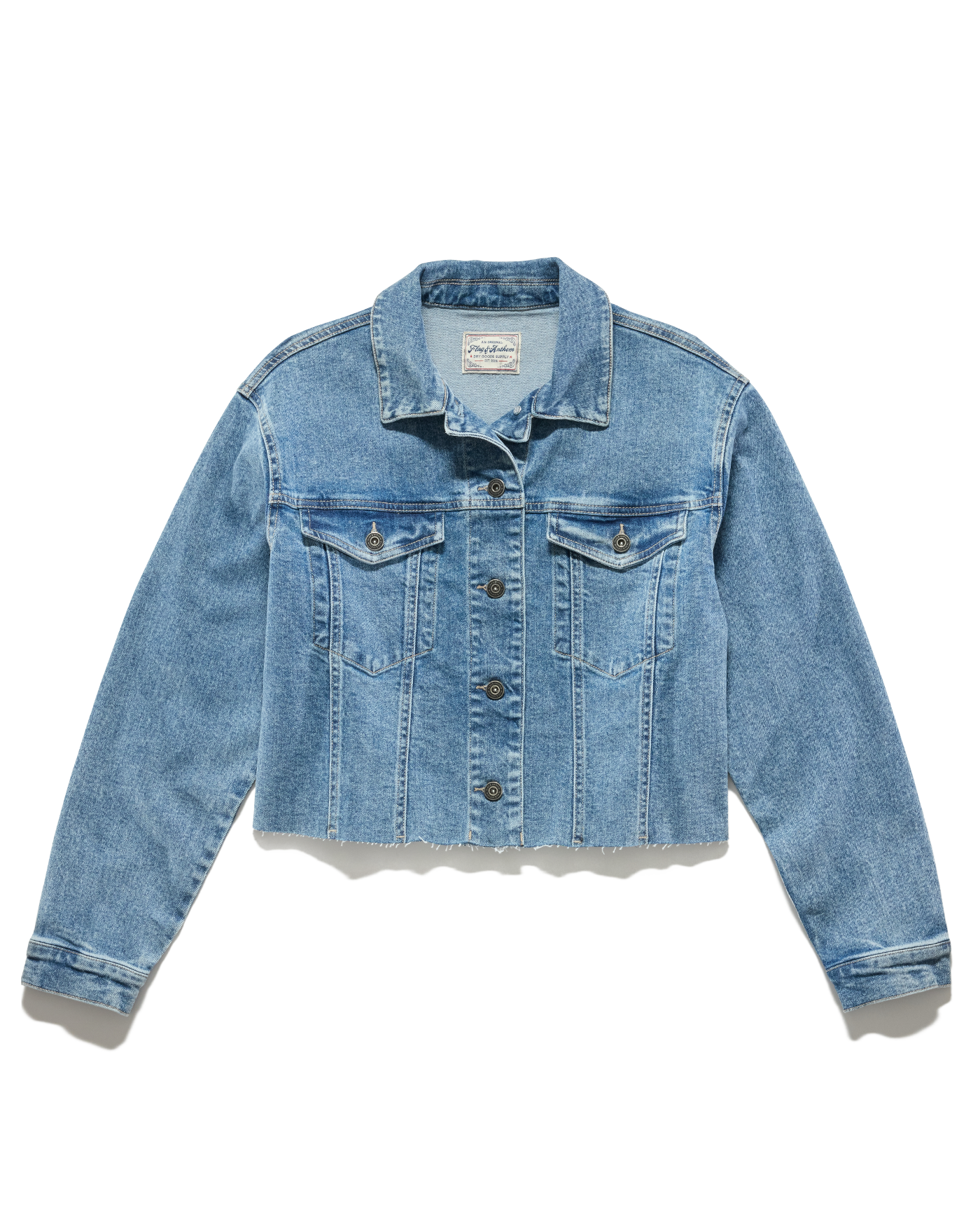 SIDNEY CROPPED DENIM JACKET