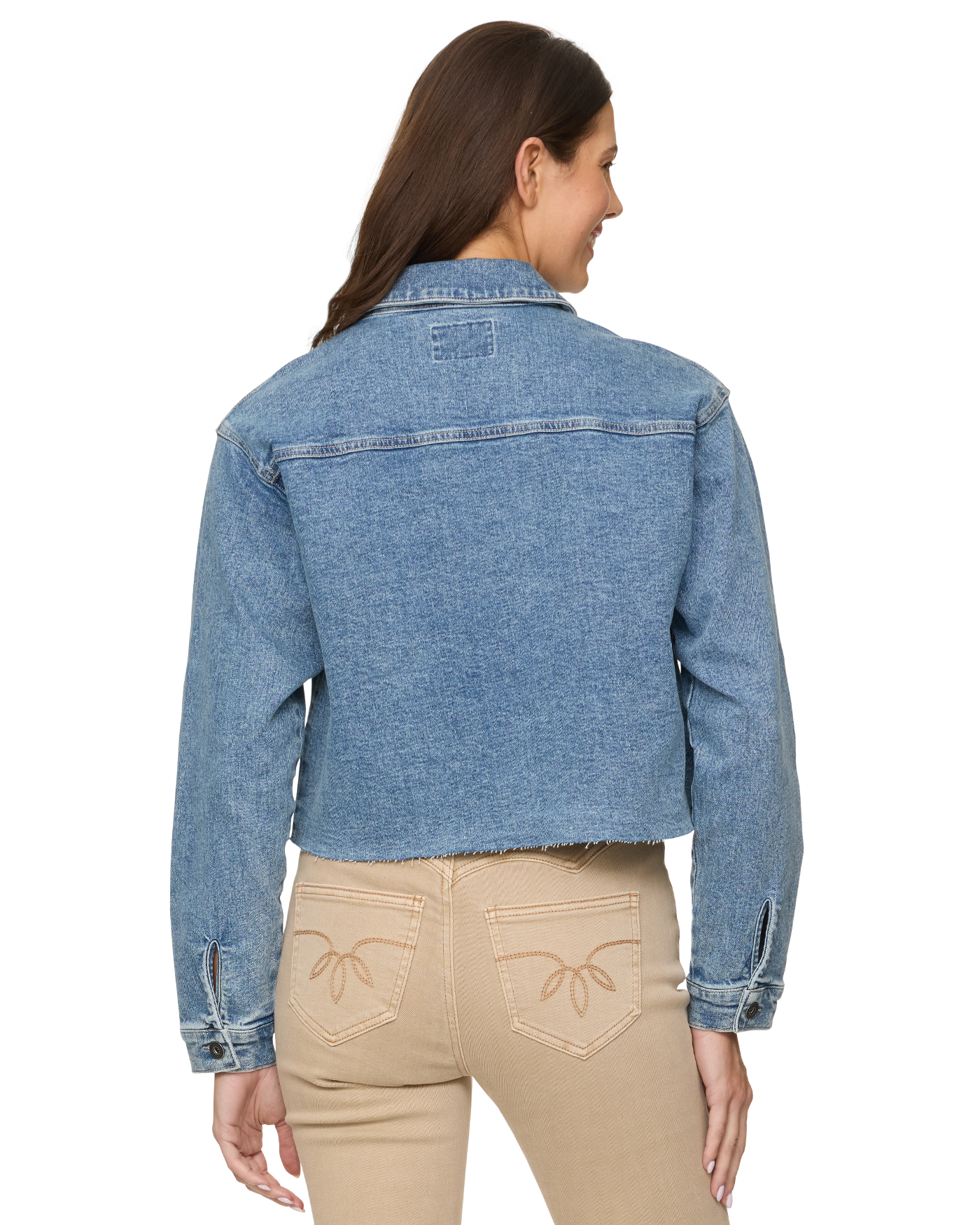 SIDNEY CROPPED DENIM JACKET