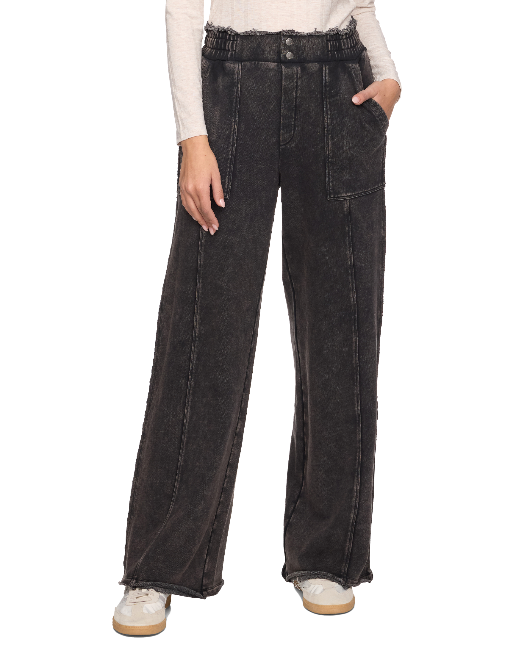 DOLLY FRENCH TERRY UTILITY PANT