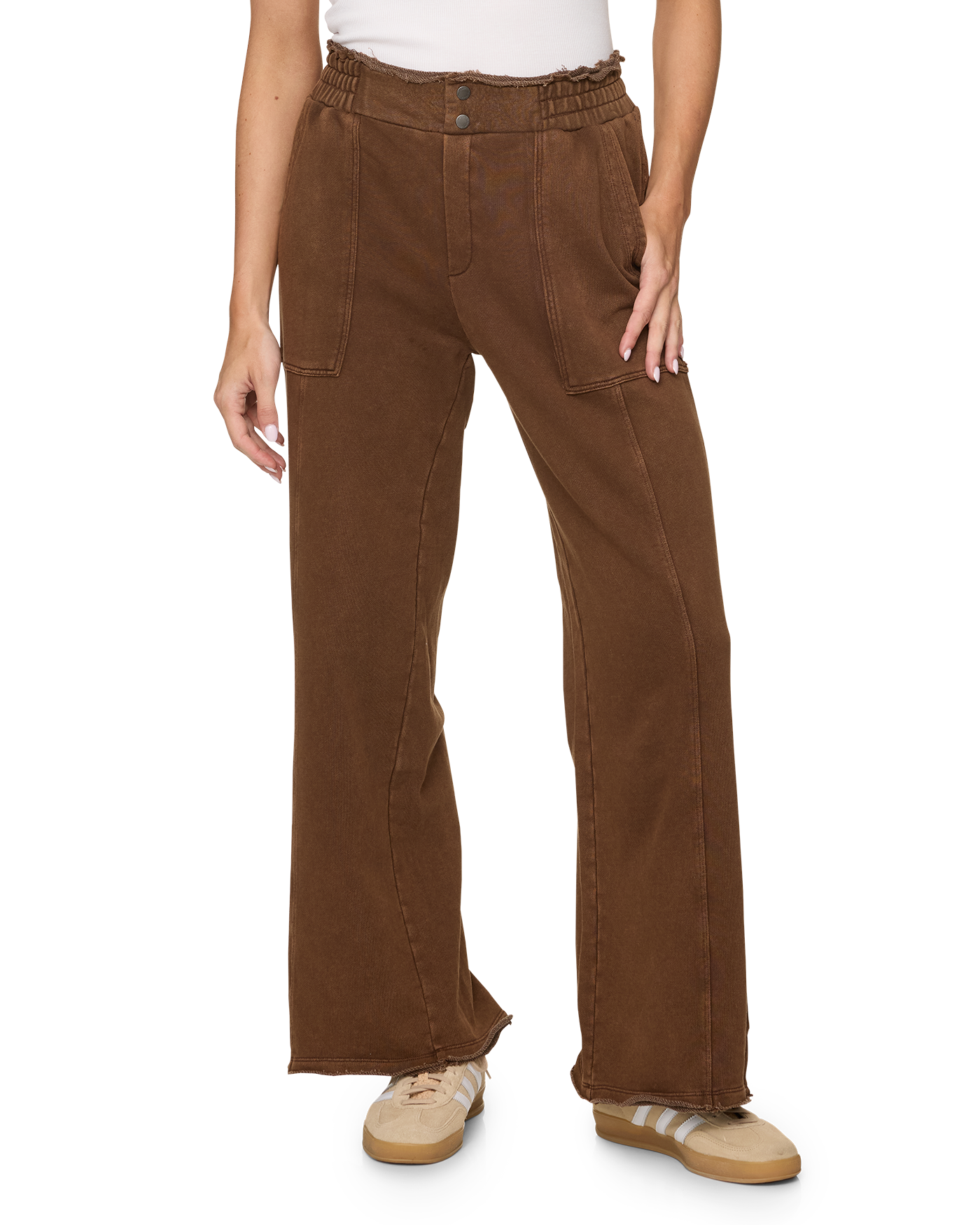 DOLLY FRENCH TERRY UTILITY PANT
