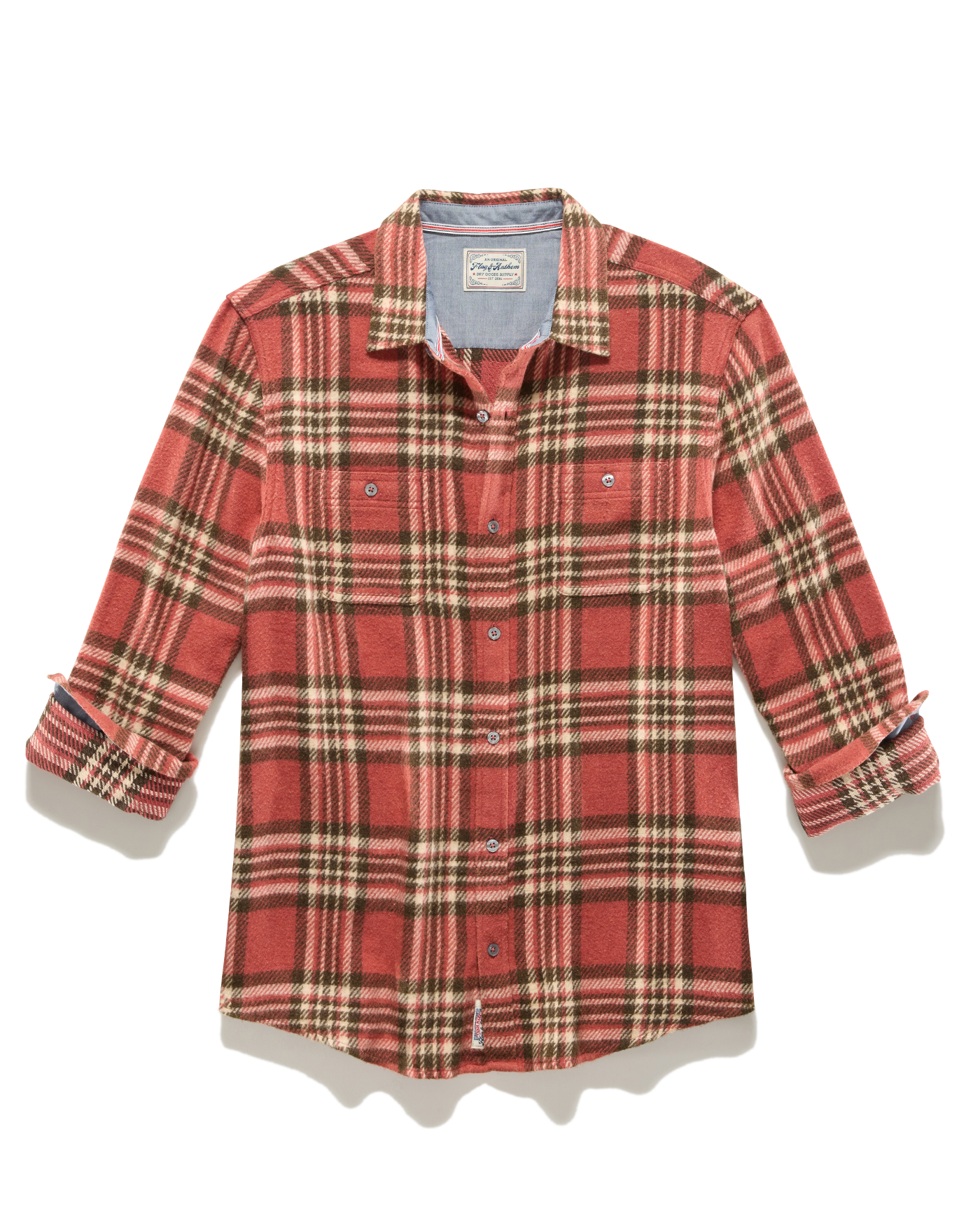 SEABROOK VINTAGE WASHED FLANNEL SHIRT