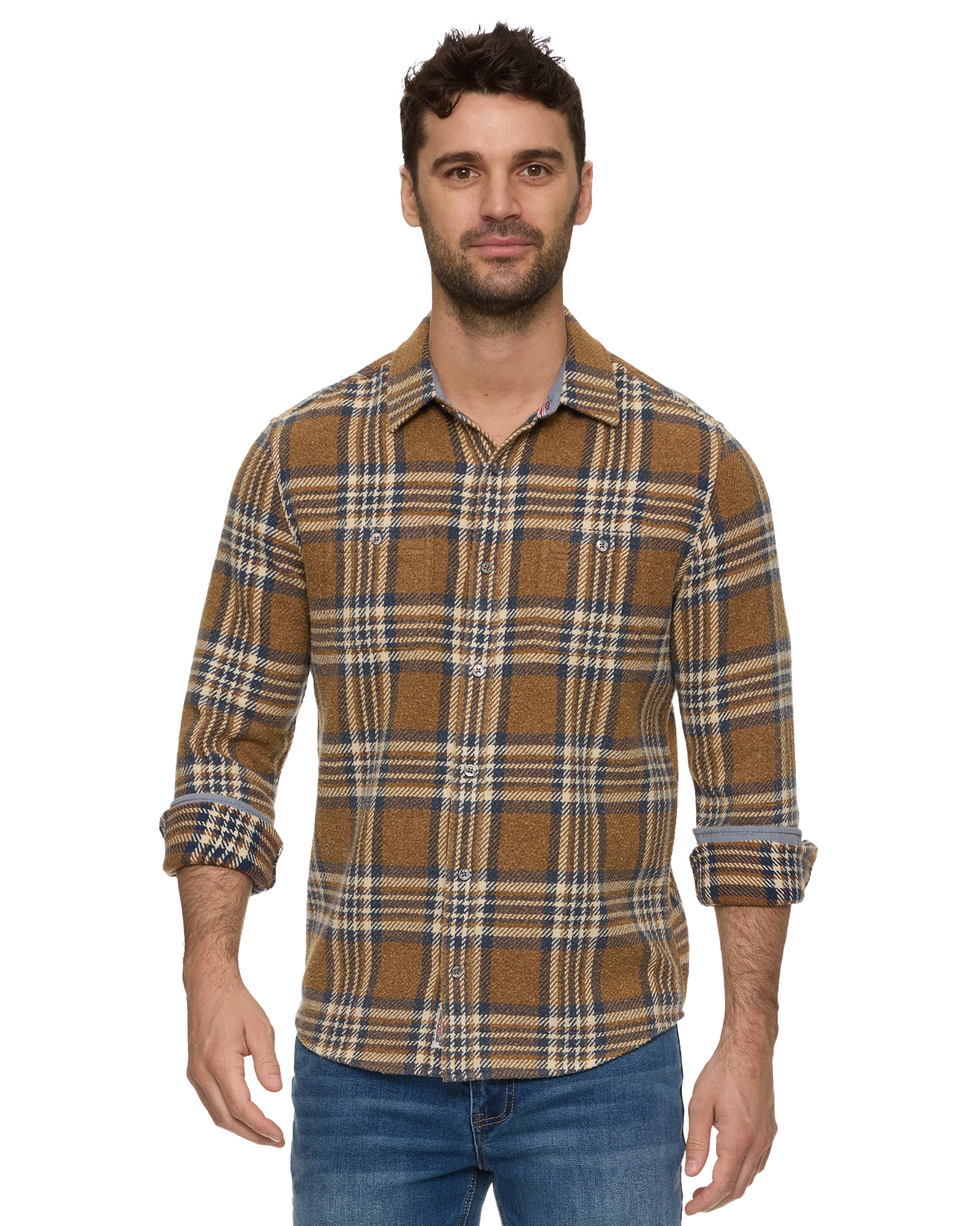 SEABROOK VINTAGE WASHED FLANNEL SHIRT