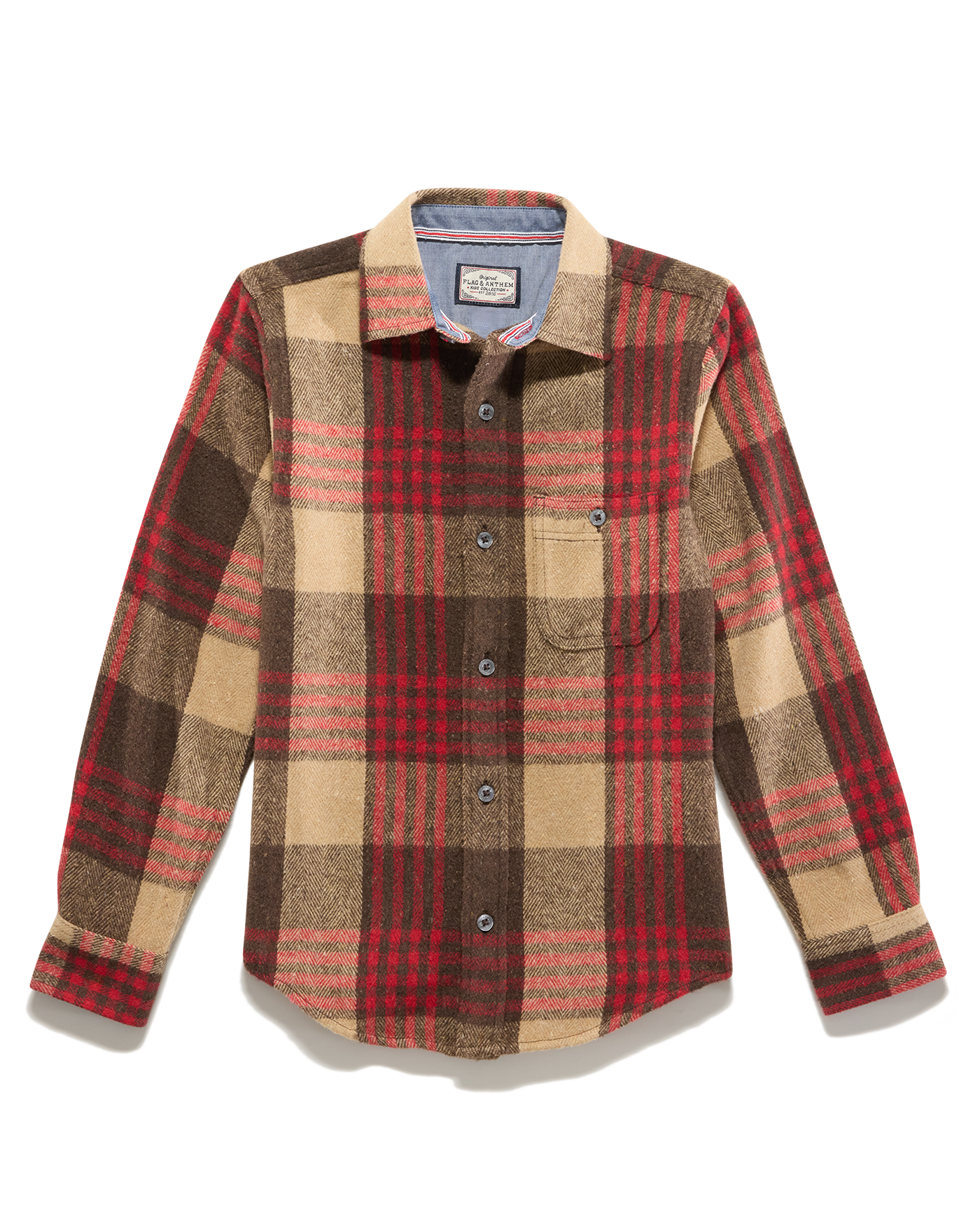BOYS LANSING FLANNEL SHIRT