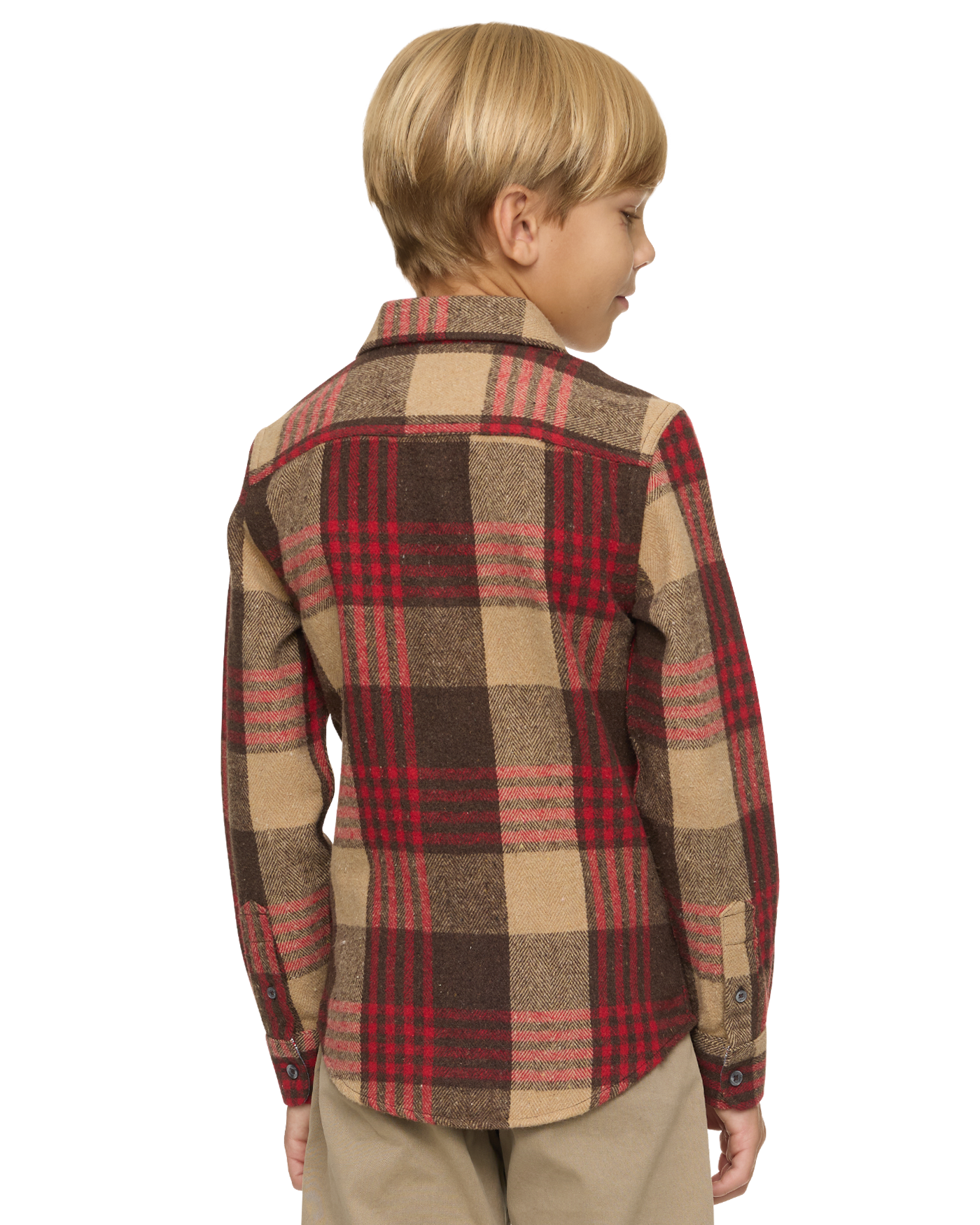 BOYS LANSING FLANNEL SHIRT