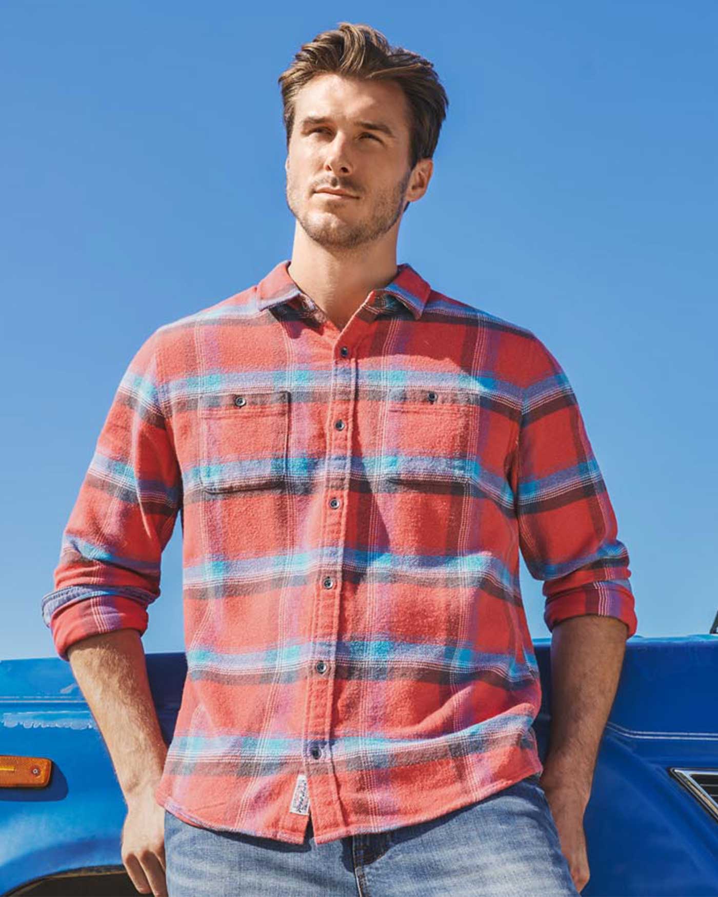 LARKSPUR FLANNEL SHIRT