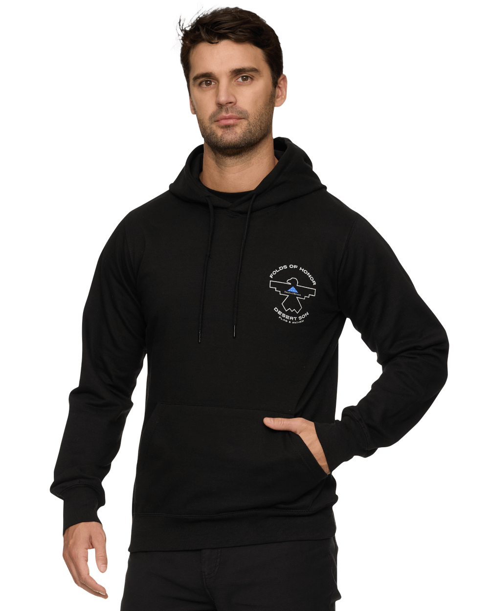 FOLDS OF HONOR CAMO RISER HOODIE 2024