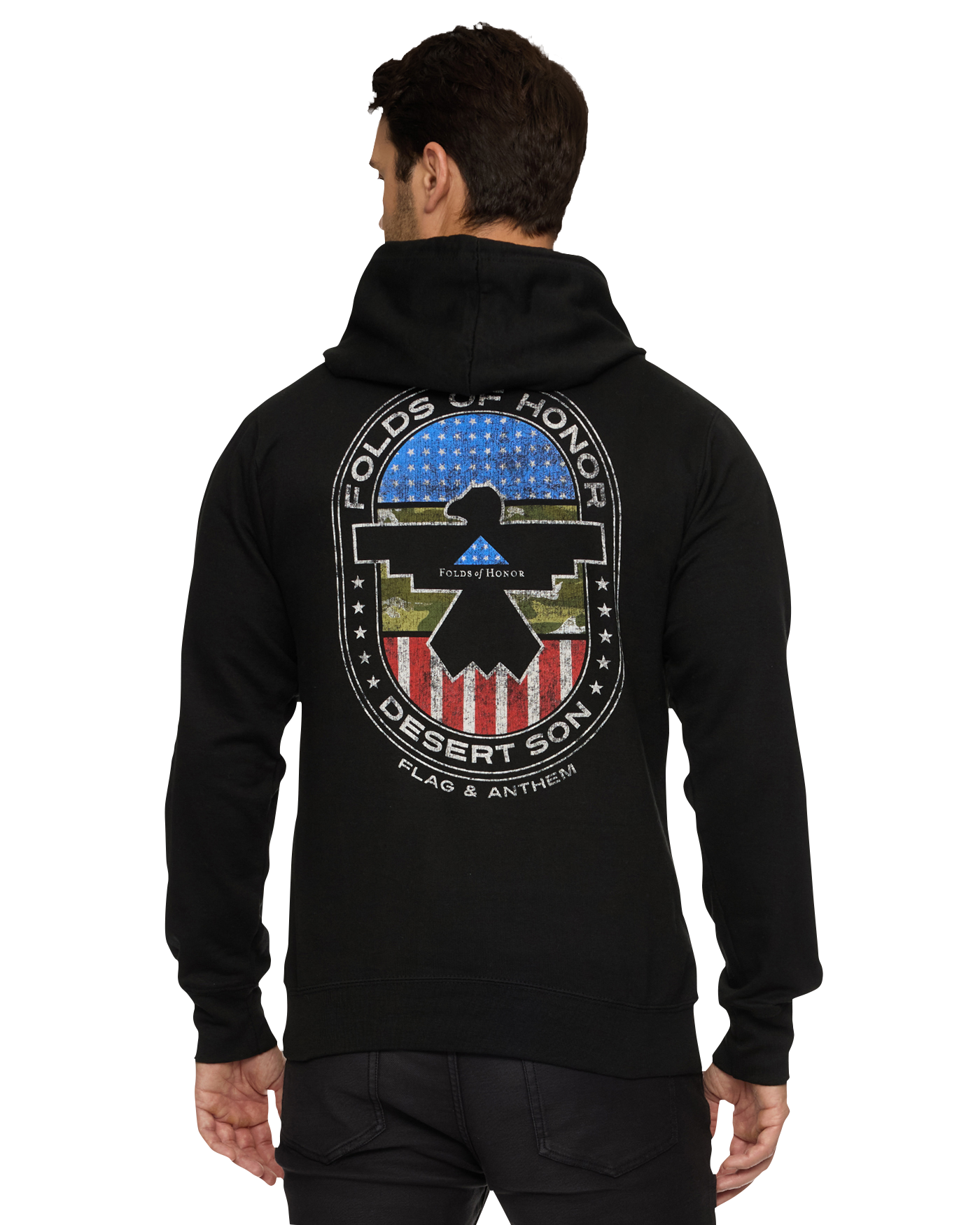 FOLDS OF HONOR CAMO RISER HOODIE 2024