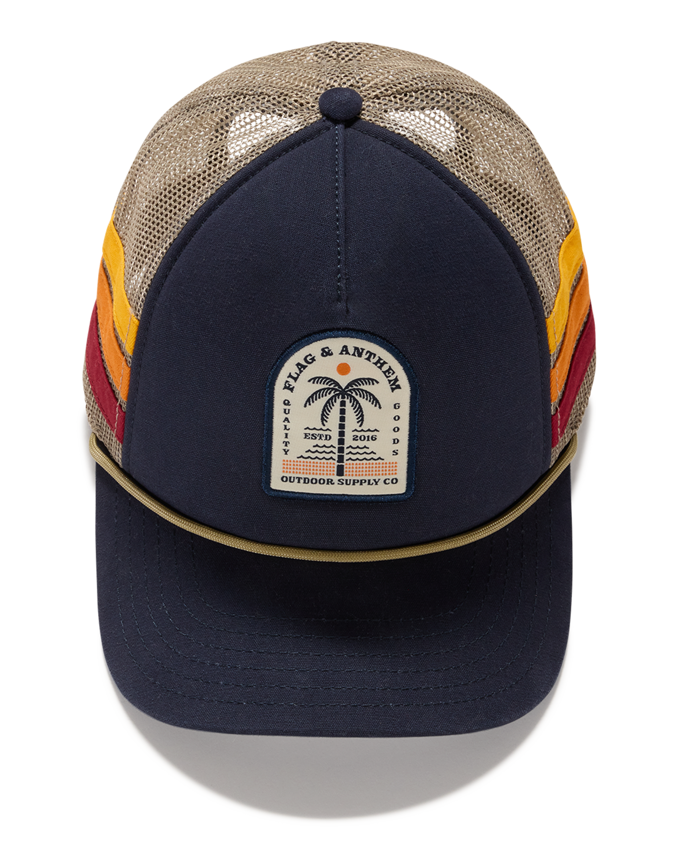 PALM OUTDOOR SUPPLY ROPE TRUCKER HAT