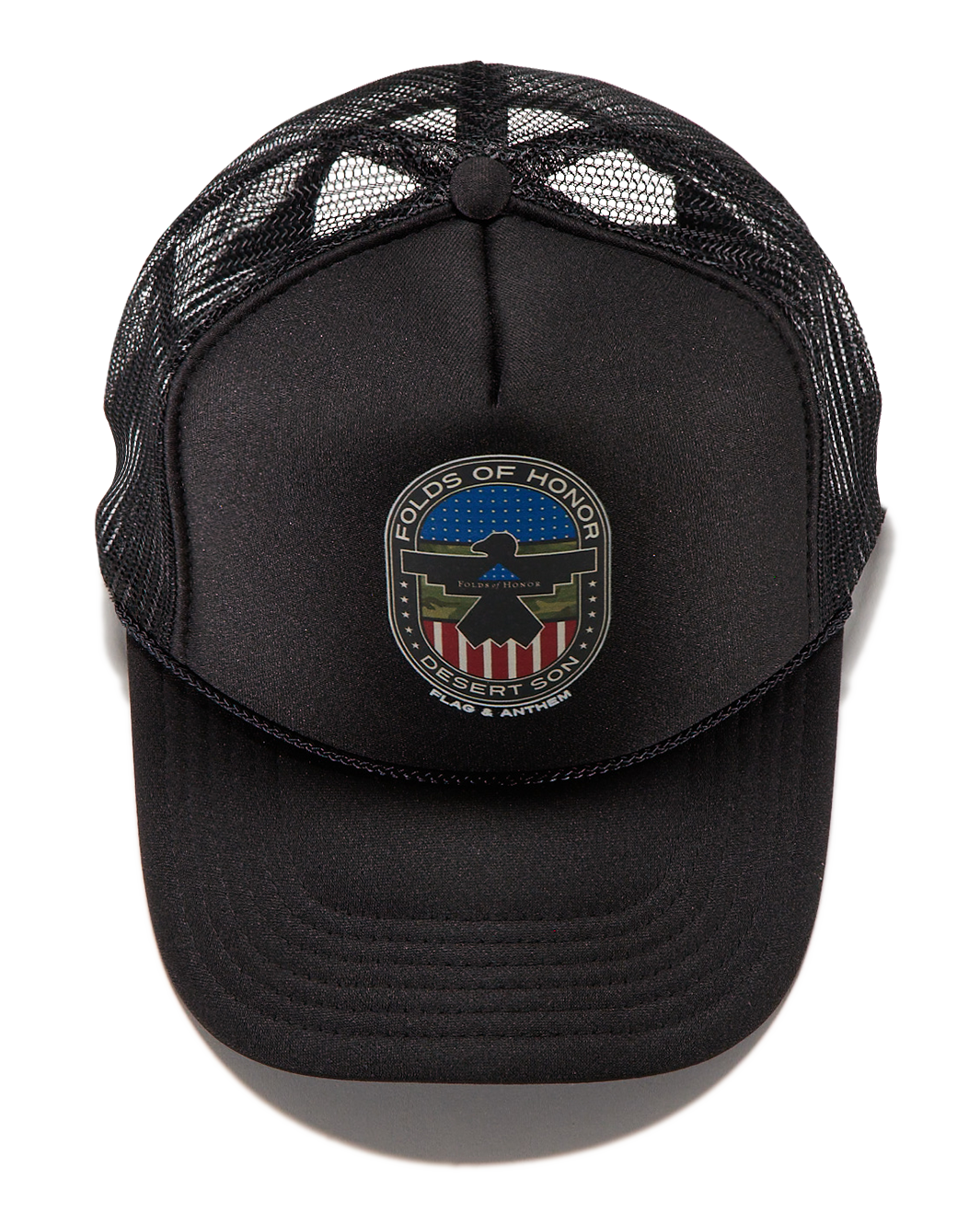 FOLDS OF HONOR FOAM TRUCKER HAT 2024