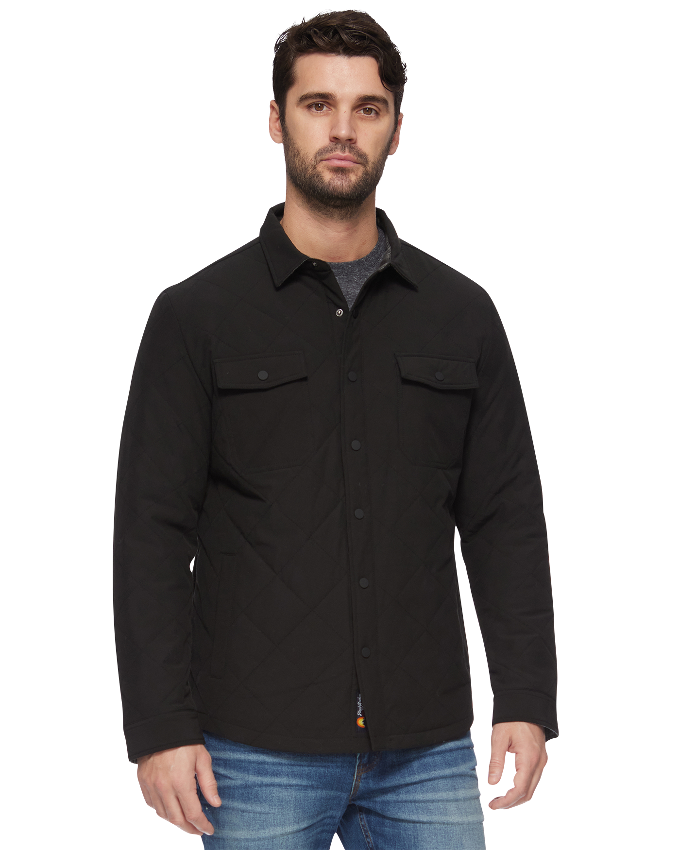 CHAPIN FLANNEL-LINED QUILTED JACKET