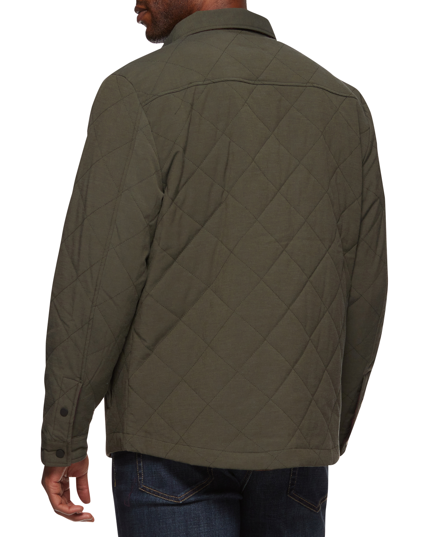 CHAPIN FLANNEL-LINED QUILTED JACKET