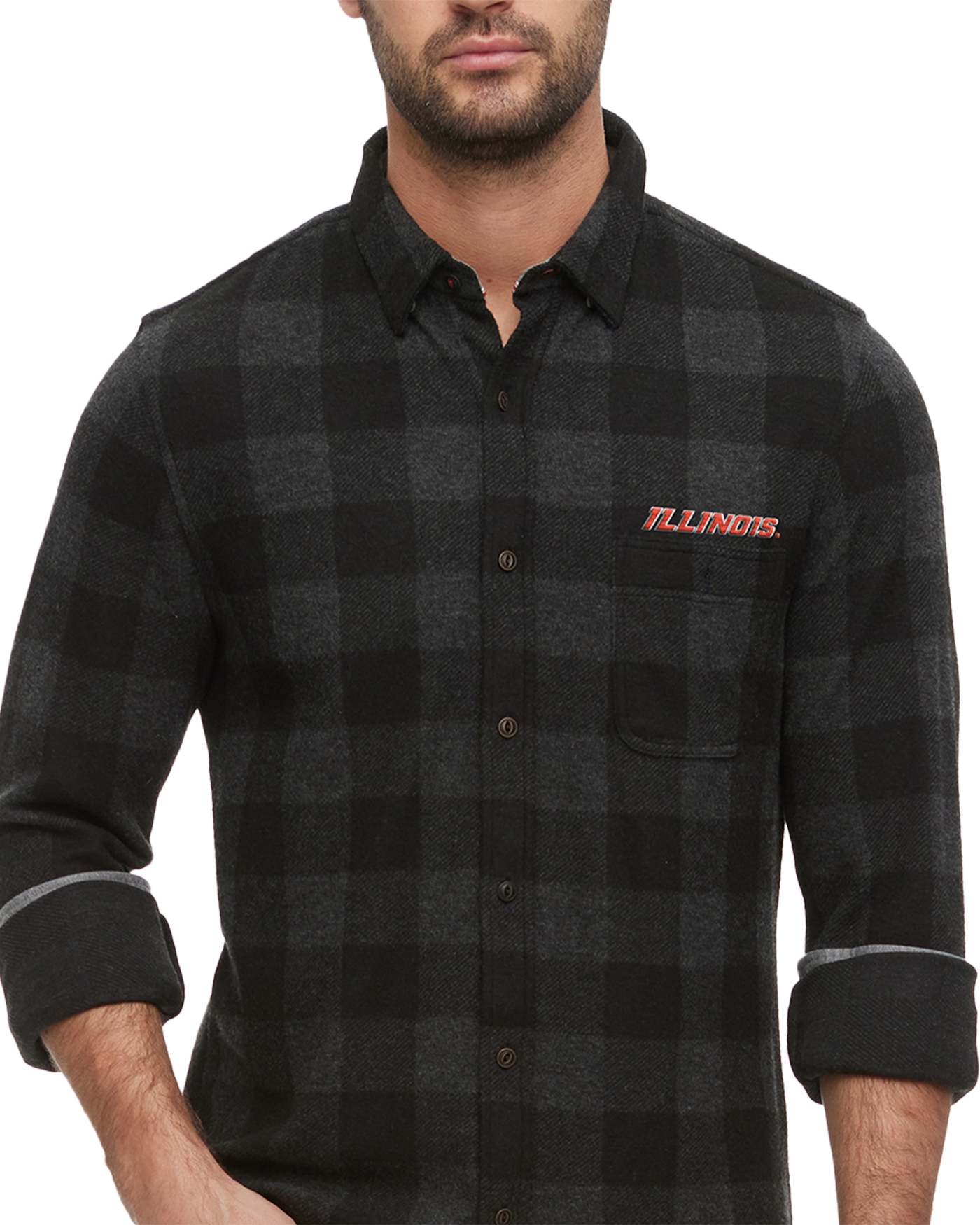 ILLINOIS HERO STRETCH FLANNEL SHIRT