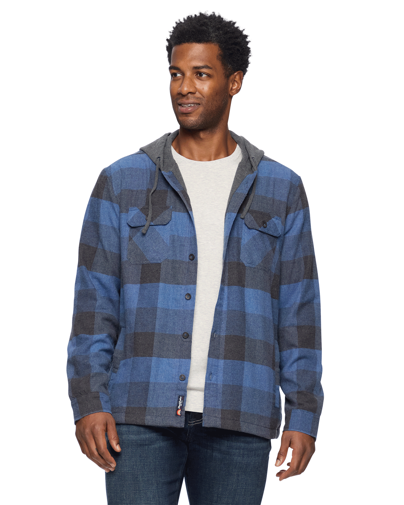 DORSEY THERMAL-LINED HOODED SHIRT JACKET