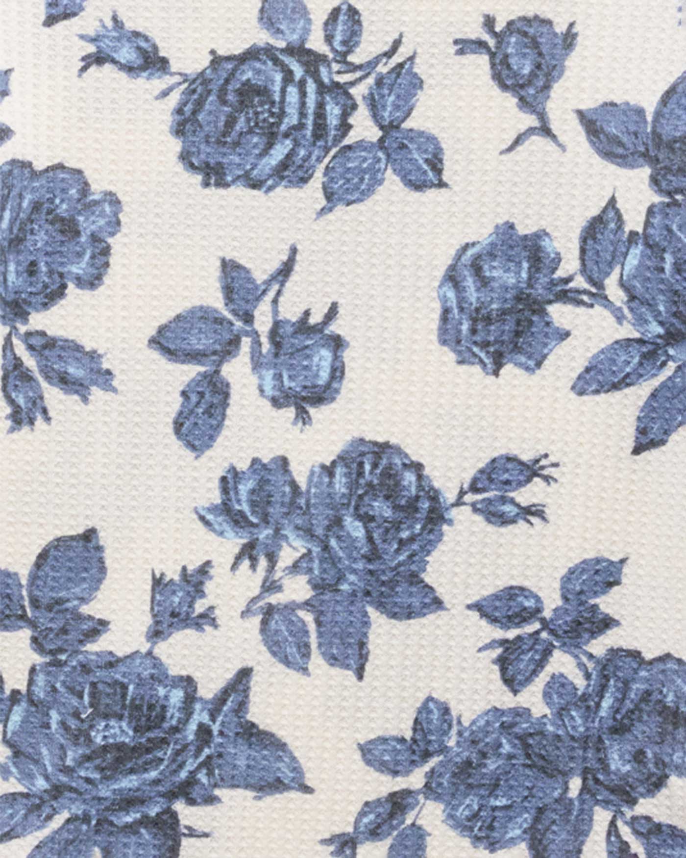 FAYSTON FLORAL WAFFLE CREW