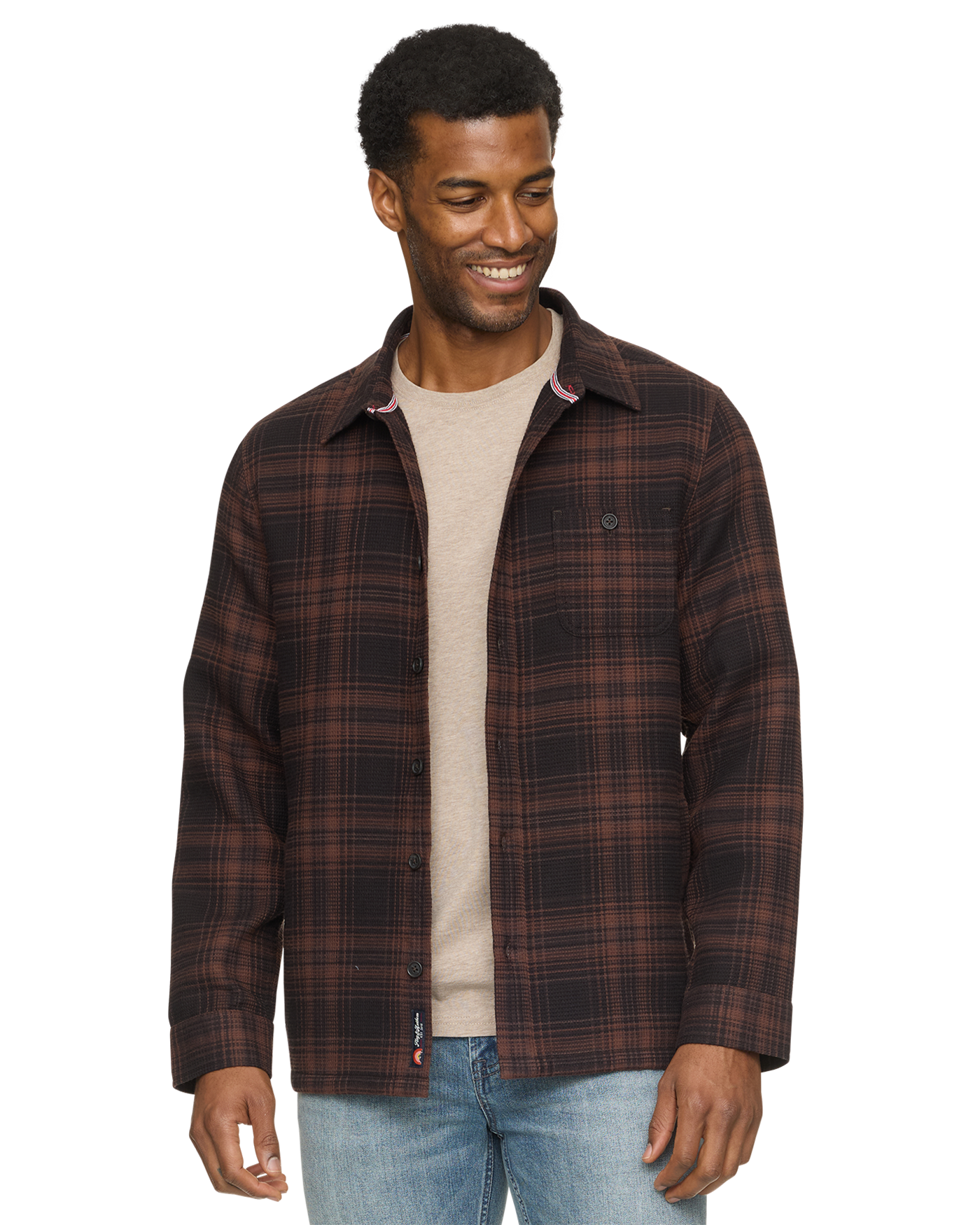 BLAKELEY WAFFLE SHIRT JACKET