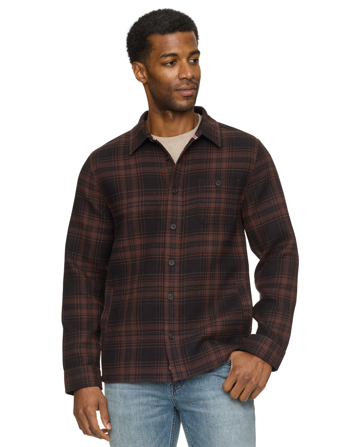 BLAKELEY WAFFLE SHIRT JACKET