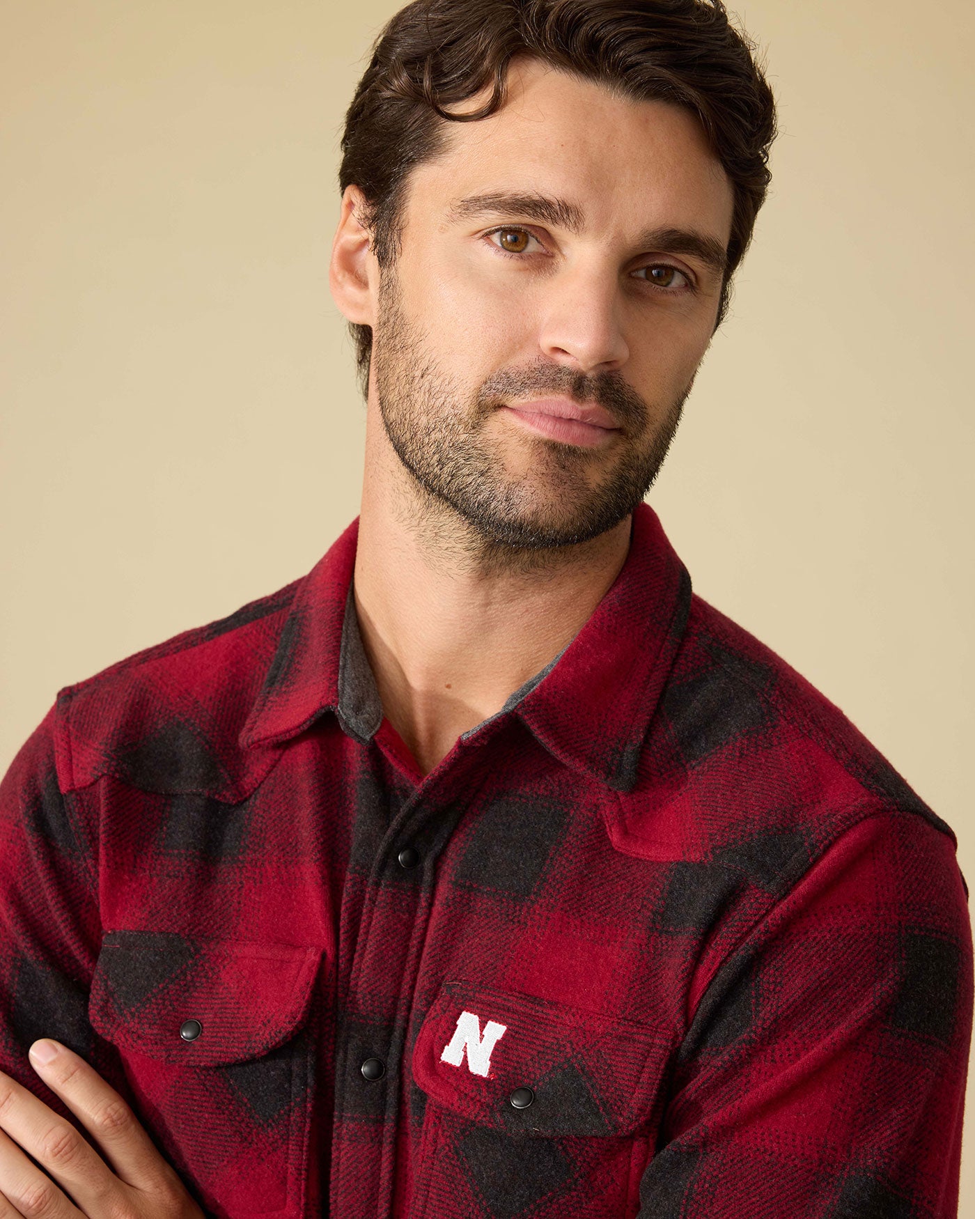 NEBRASKA HERO STRETCH FLANNEL SHIRT