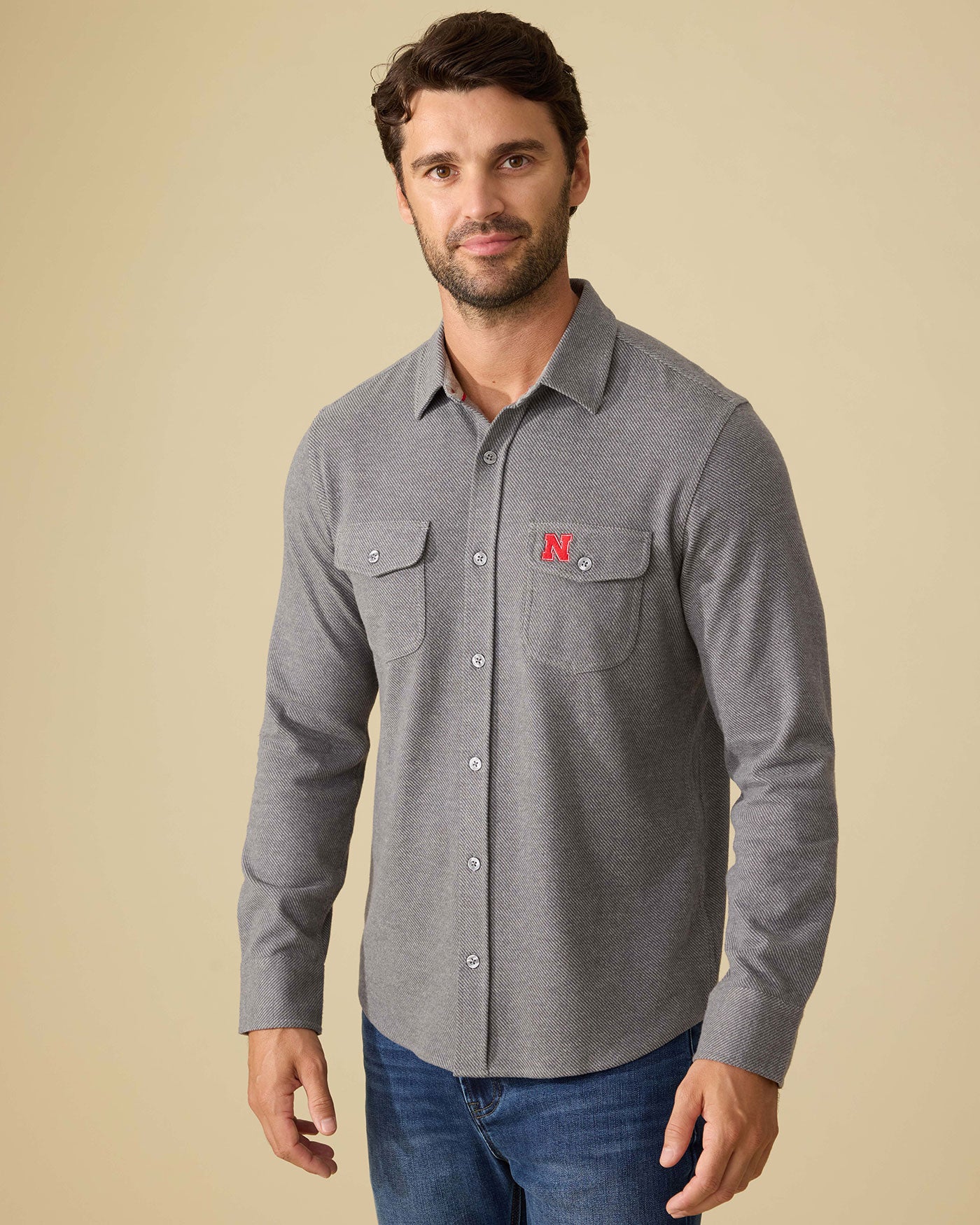 NEBRASKA HERO STRETCH FLANNEL SHIRT