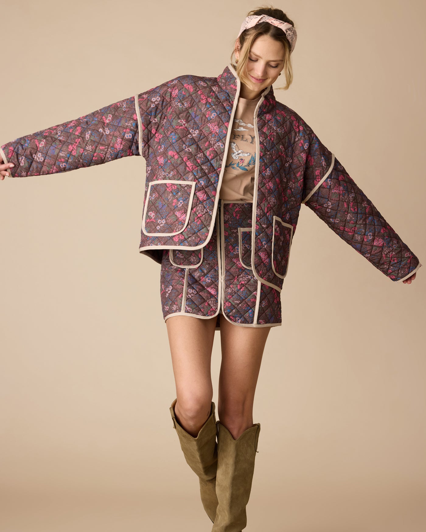 BETHEL QUILTED SKIRT