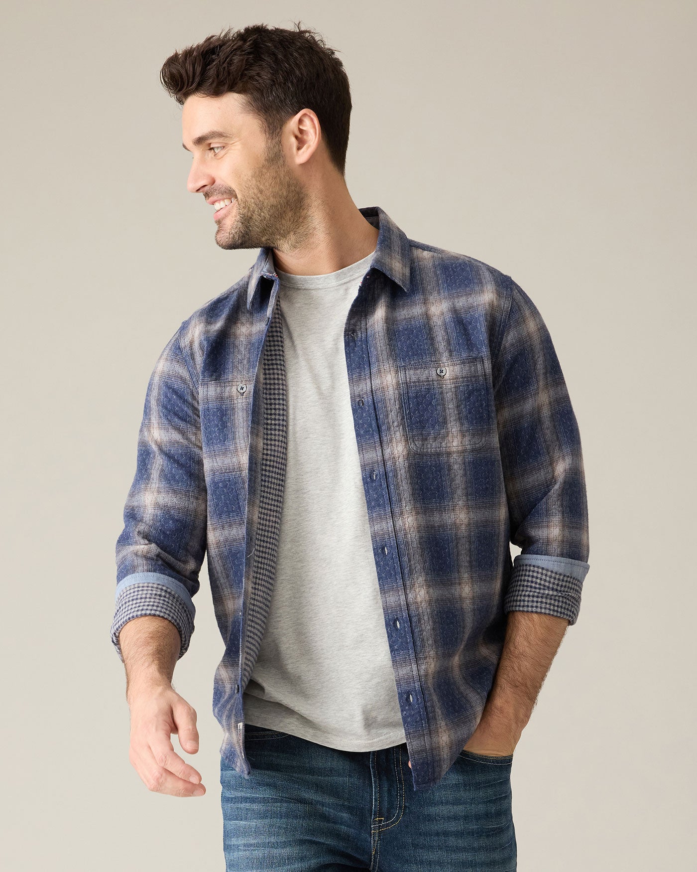 PROVO QUILTED SHIRT JACKET