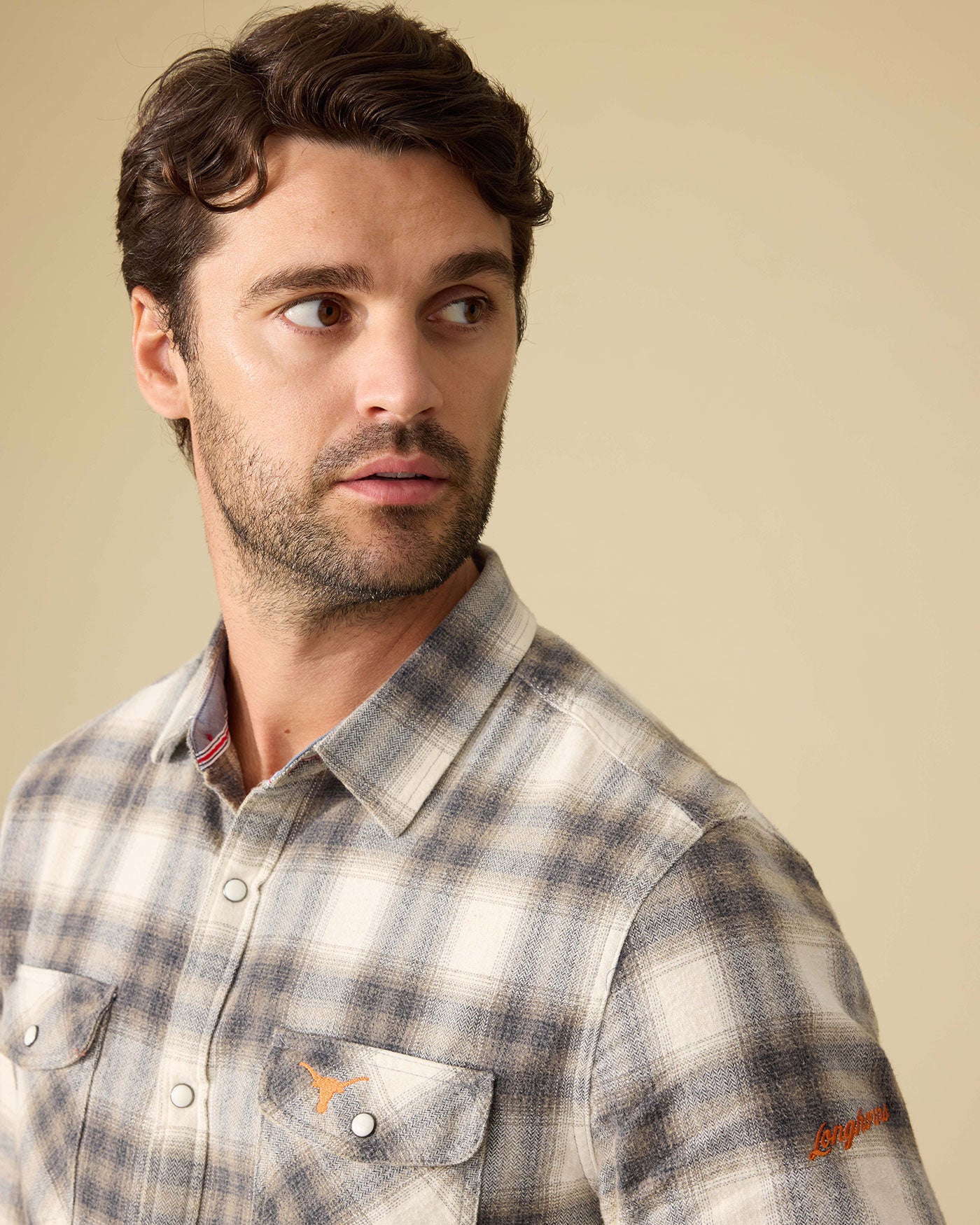 TEXAS ALMA VINTAGE WASHED FLANNEL SHIRT