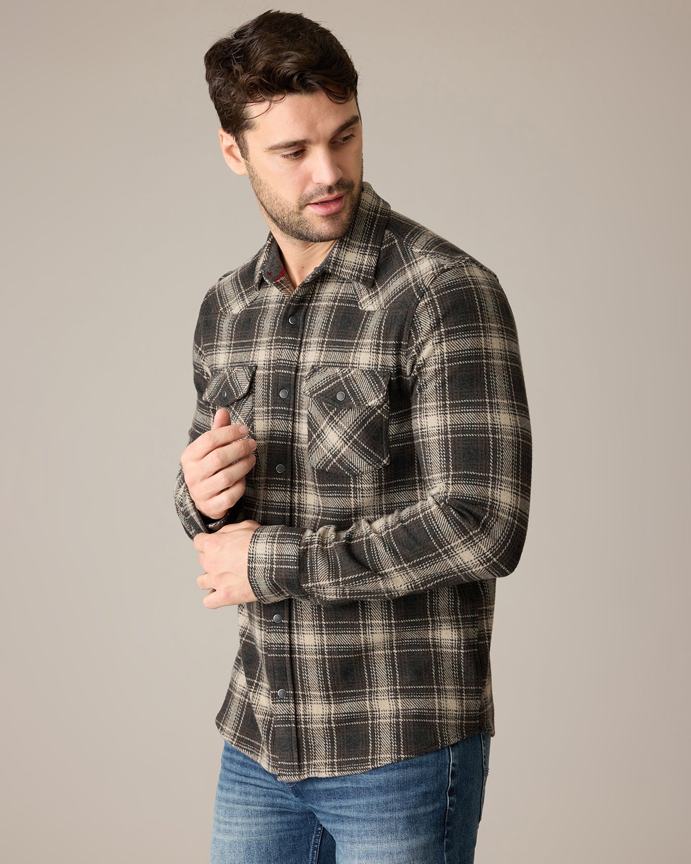 DESERT SON HERO STRETCH FLANNEL SHIRT