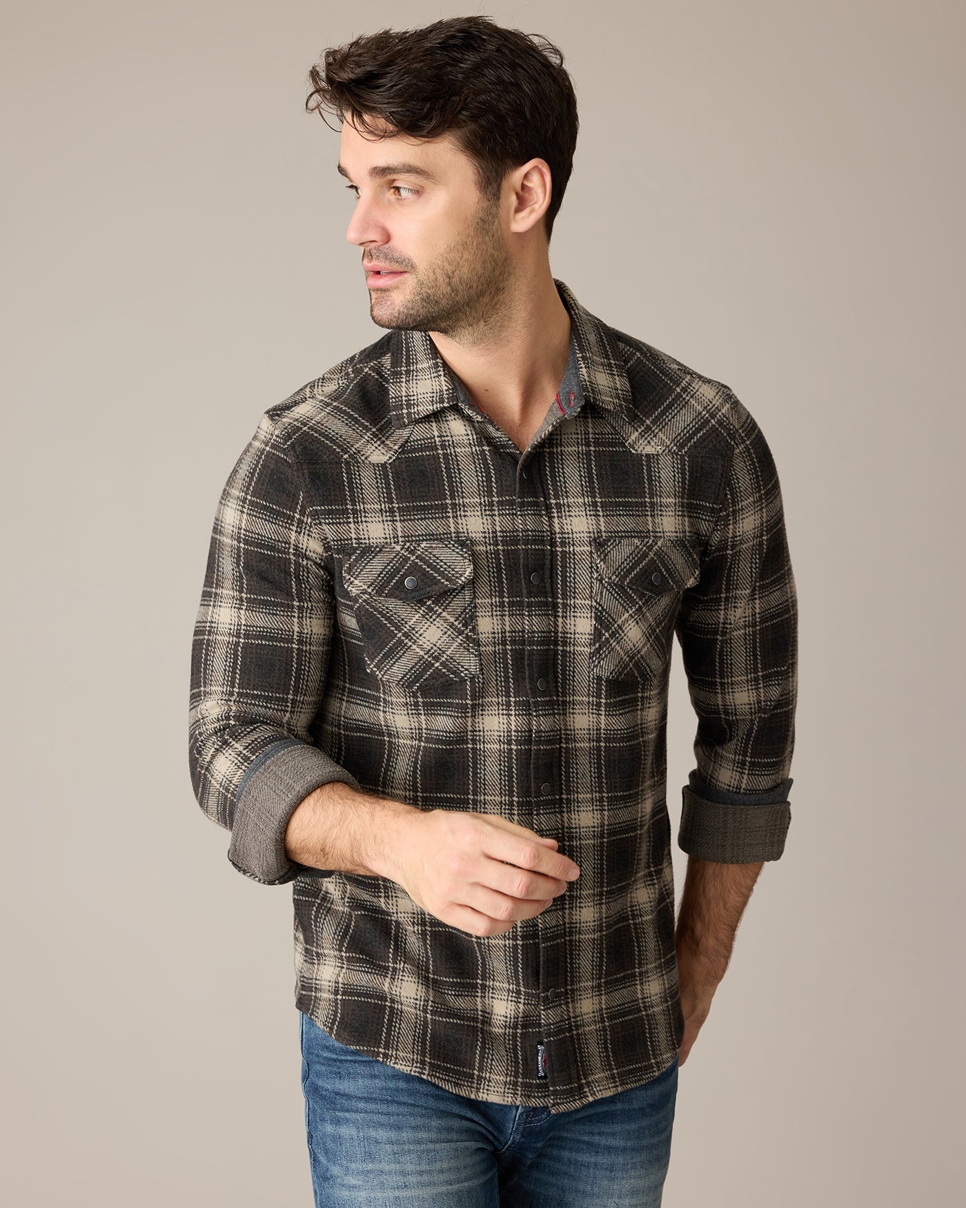 DESERT SON HERO STRETCH FLANNEL SHIRT