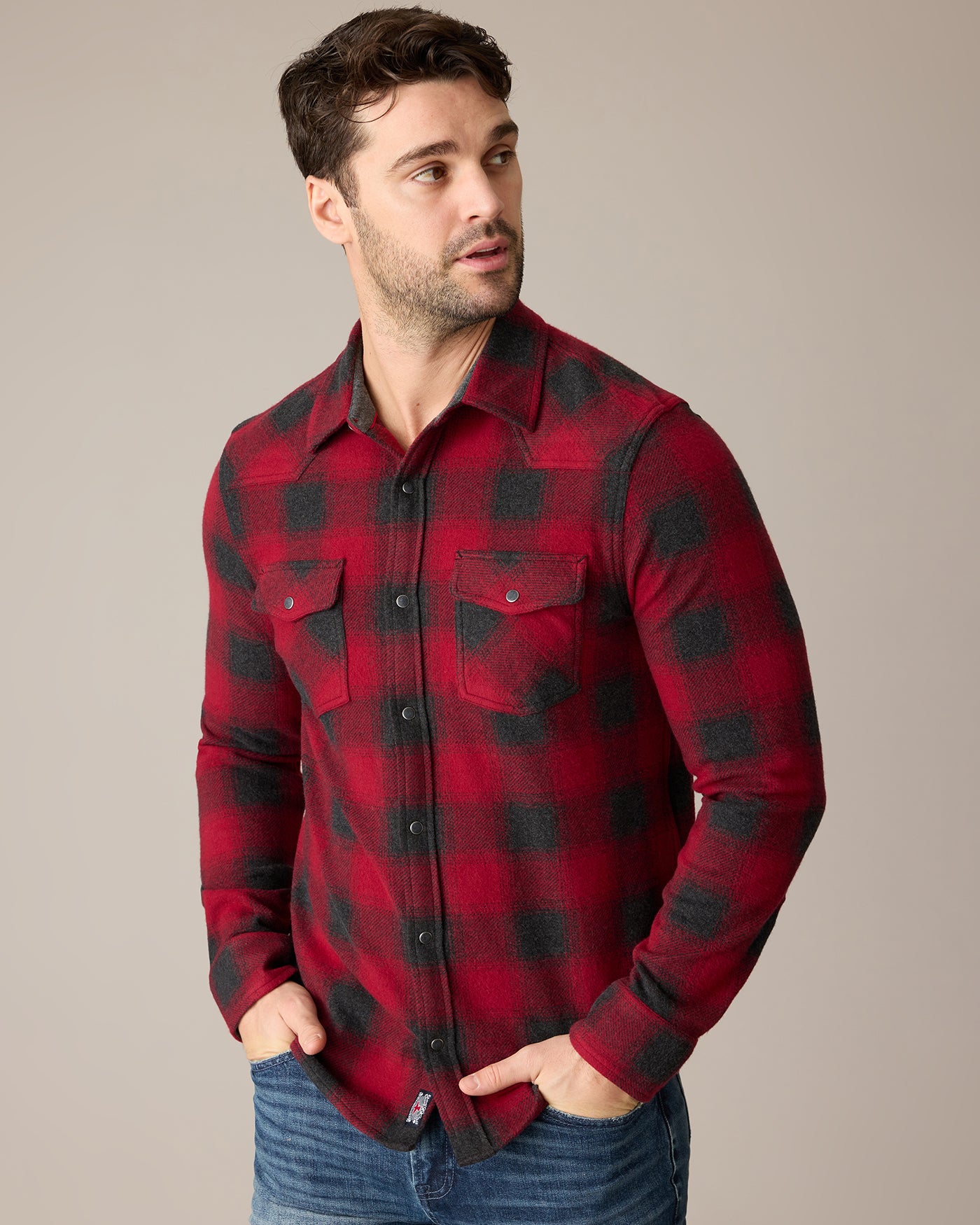 DESERT SON HERO STRETCH FLANNEL SHIRT