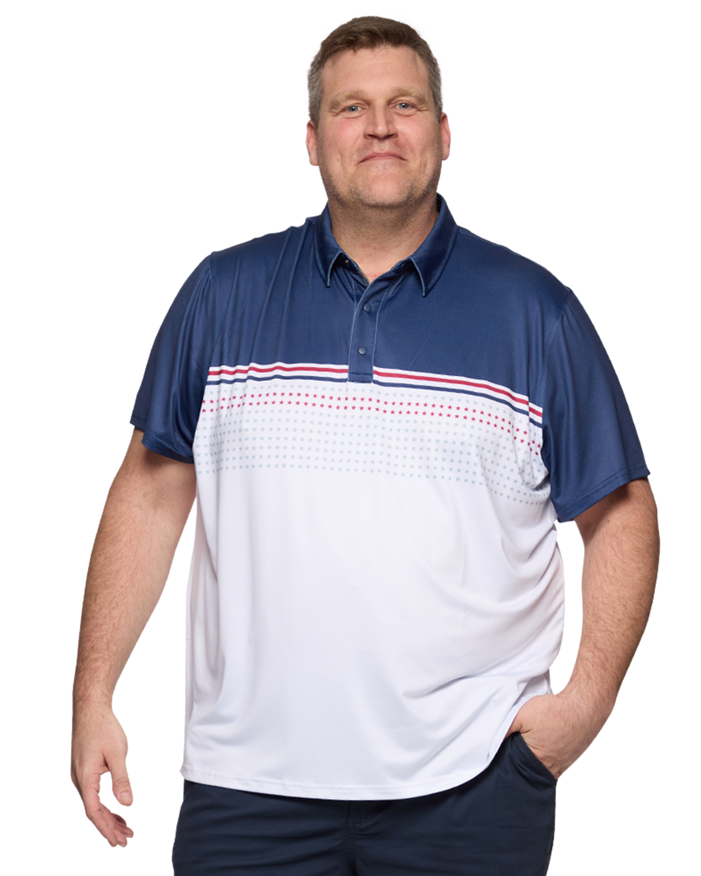 BANNER PERFORMANCE POLO BIG & TALL