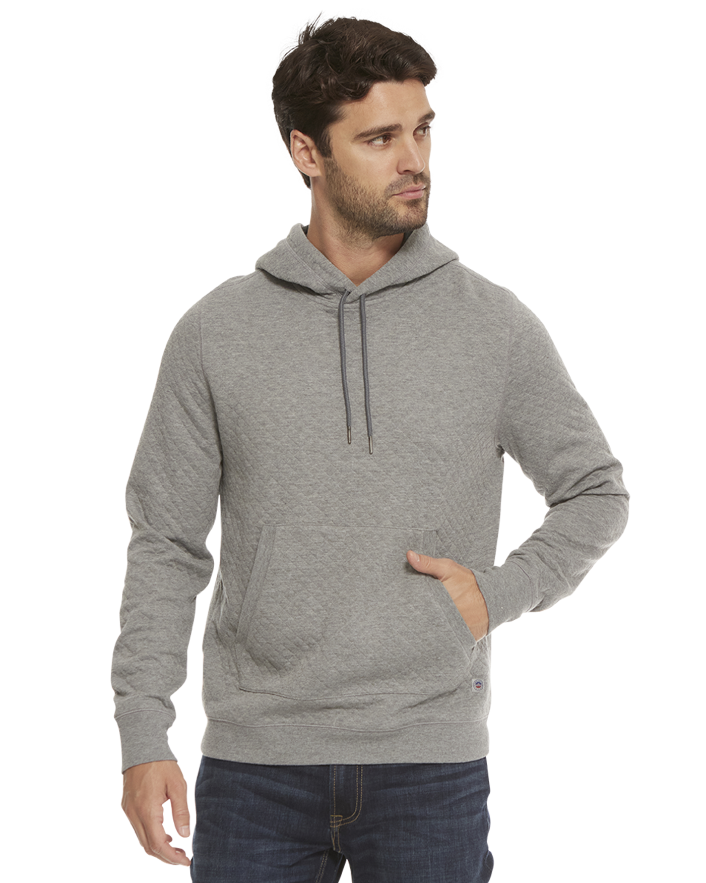 BRADNER SUPER-SOFT QUILTED HOODIE