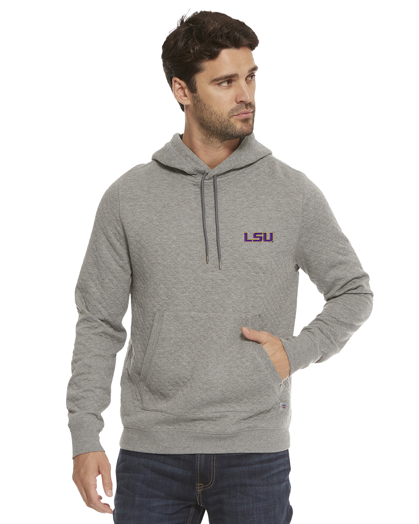 LSU BRADNER SUPER-SOFT QUILTED HOODIE