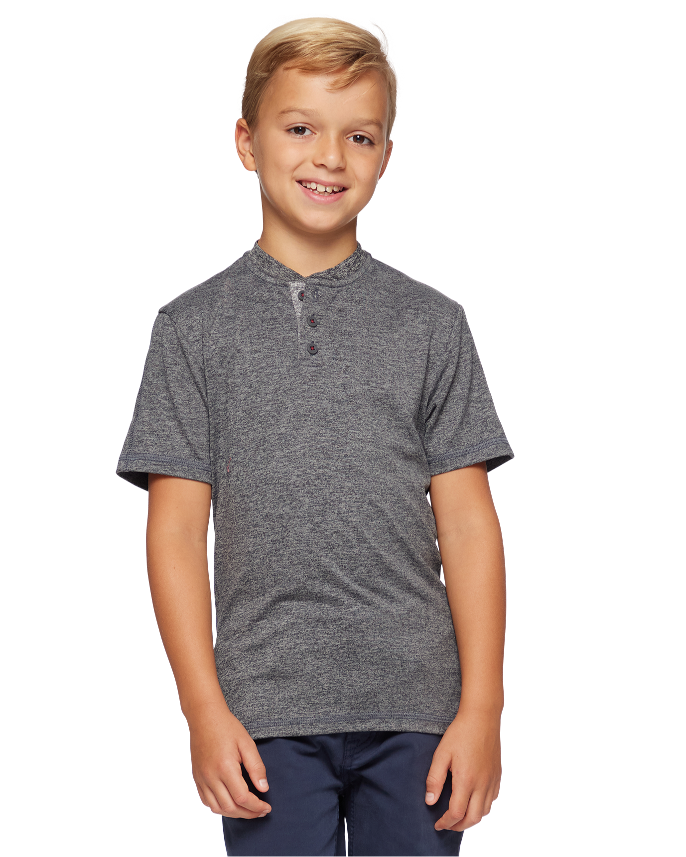 BOYS ALL-DAY STRETCH HENLEY