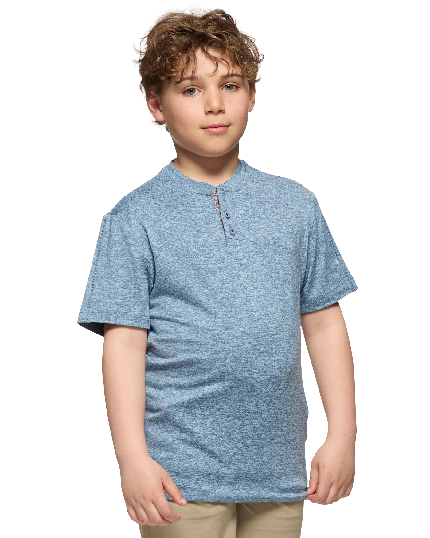 BOYS ALL-DAY STRETCH HENLEY