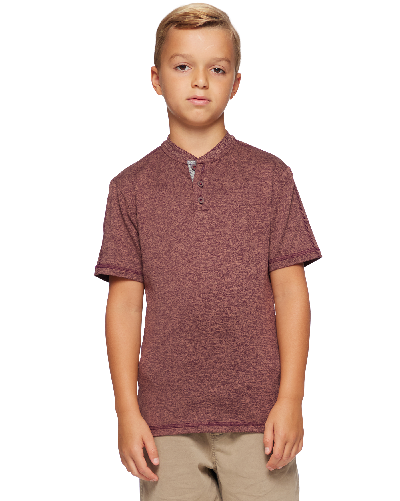 BOYS ALL-DAY STRETCH HENLEY