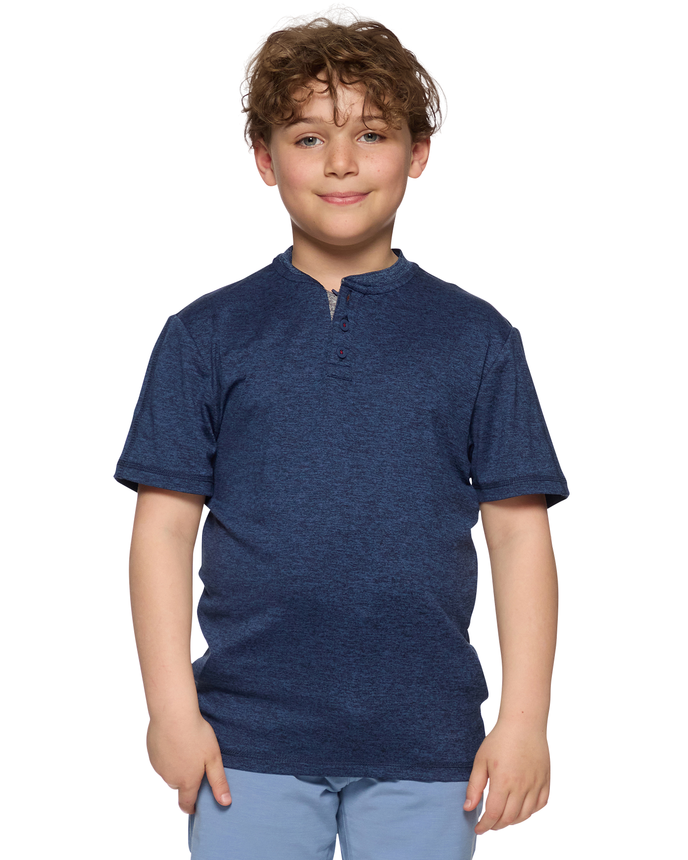 BOYS ALL-DAY STRETCH HENLEY